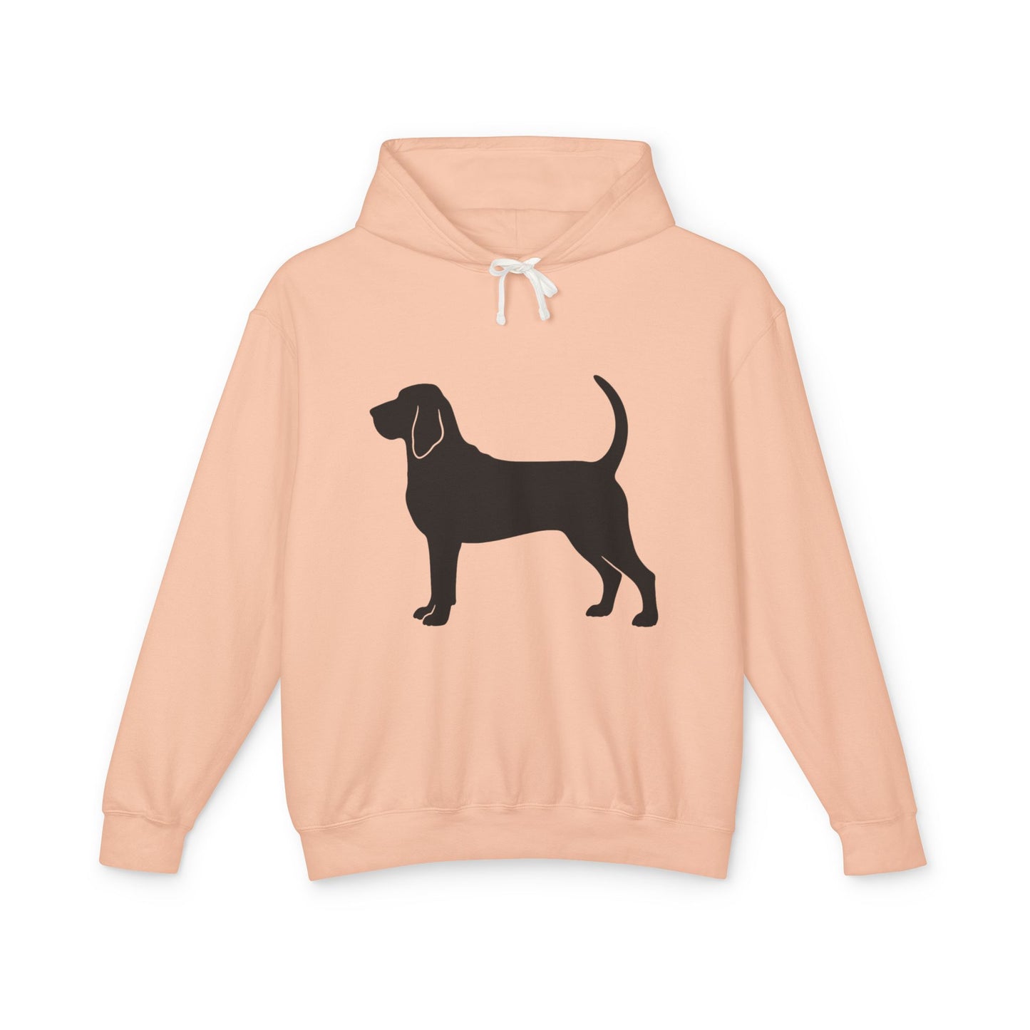 Bloodhound Silhouette Unisex Lightweight Hoodie