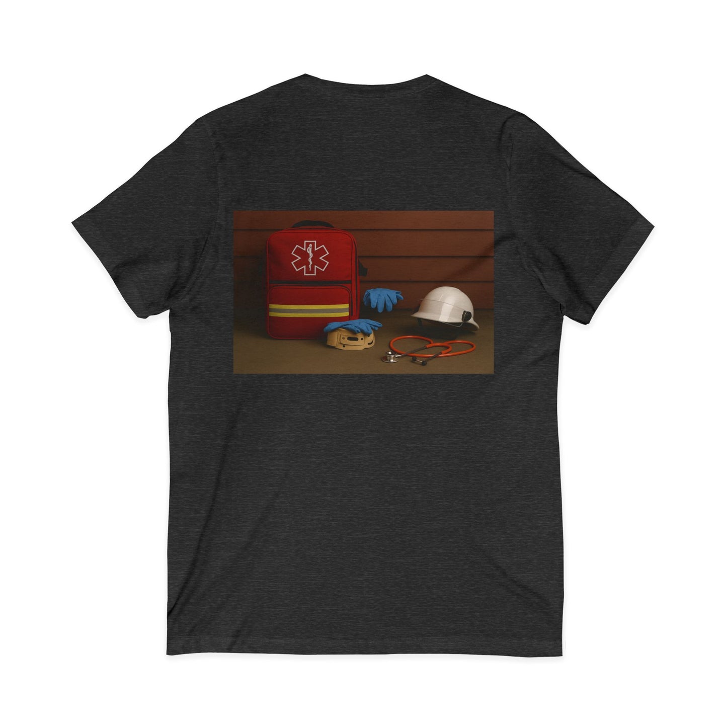 EMS Appreciation Unisex Short Sleeve V-Neck Tee