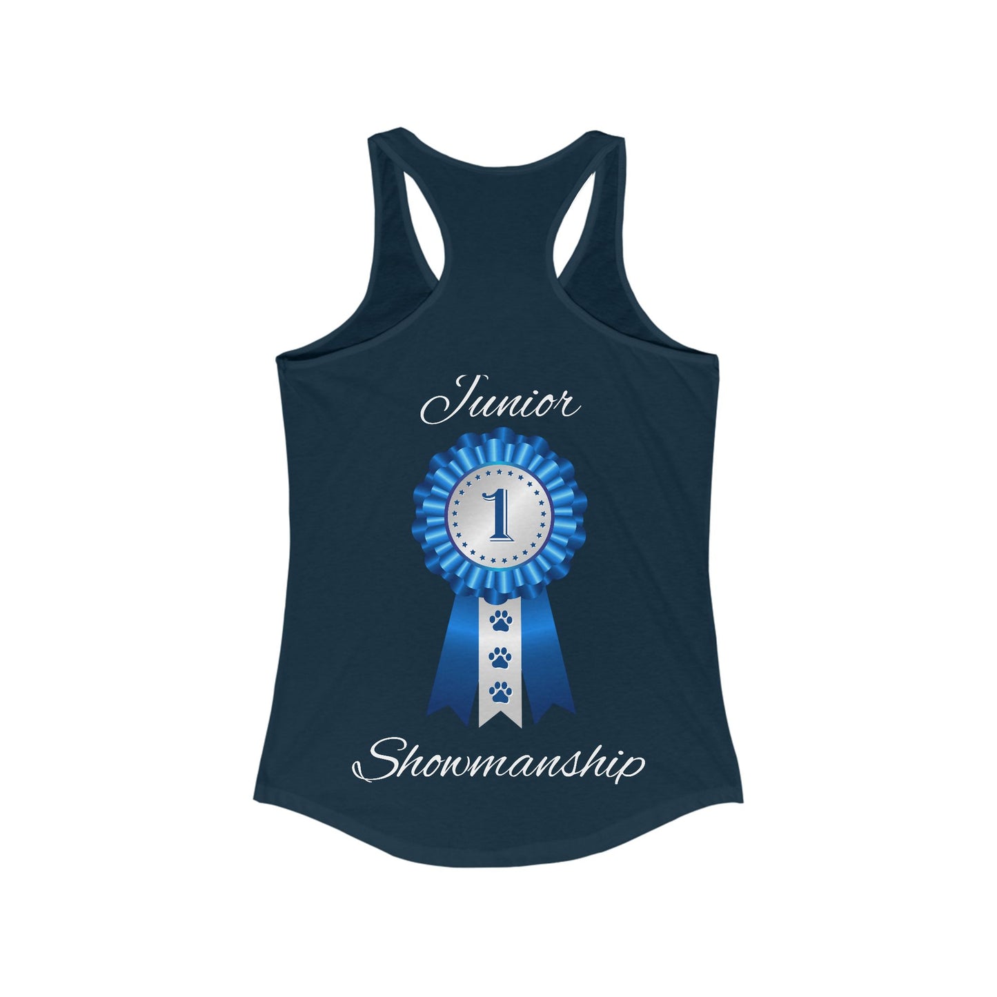 Junior Showmanship Women's Racerback Tank
