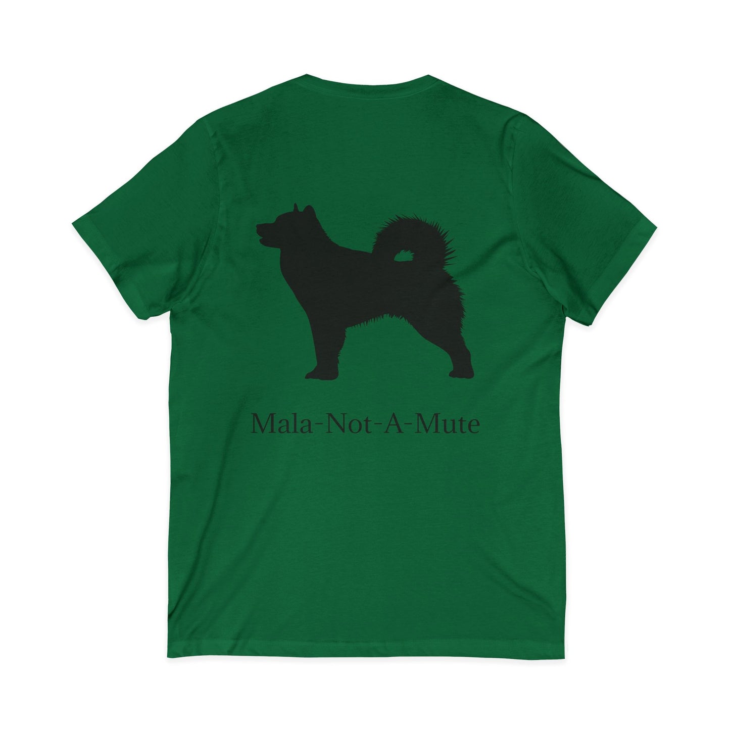 Mala-Not-A-Mute Unisex Short Sleeve V-Neck Tee