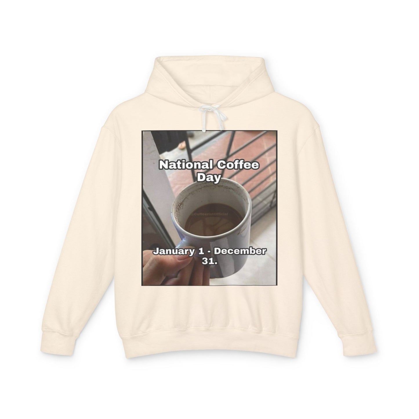 National Coffee Day Unisex Lightweight Hoodie