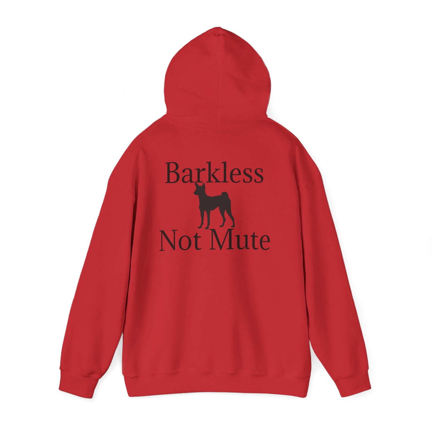 Barkless Not Mute Unisex Hoodie
