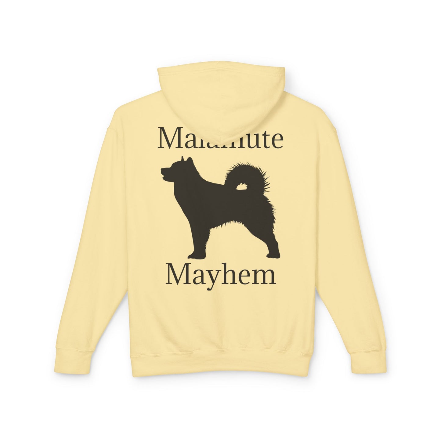 Malamute Mayhem Unisex Lightweight Hoodie