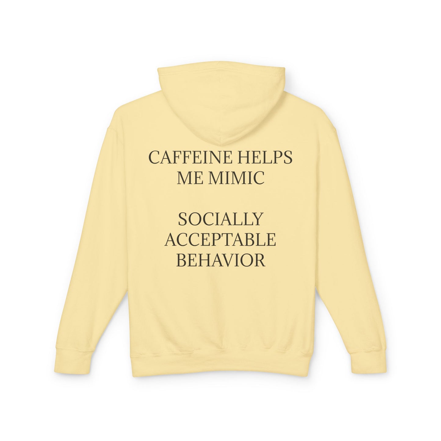 Socially Acceptable Unisex Lightweight Hoodie
