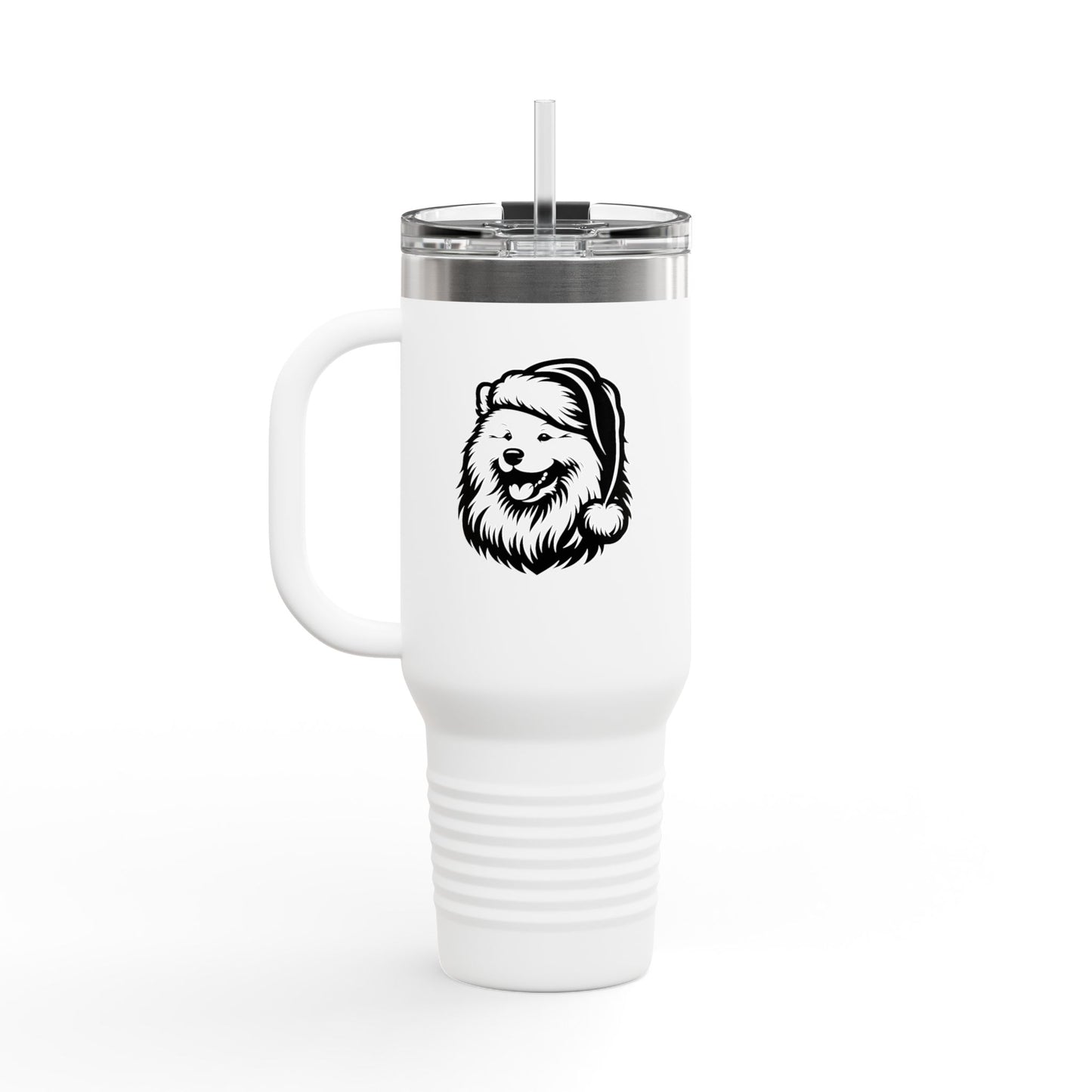Santa Paws Samoyed Insulated Travel Mug