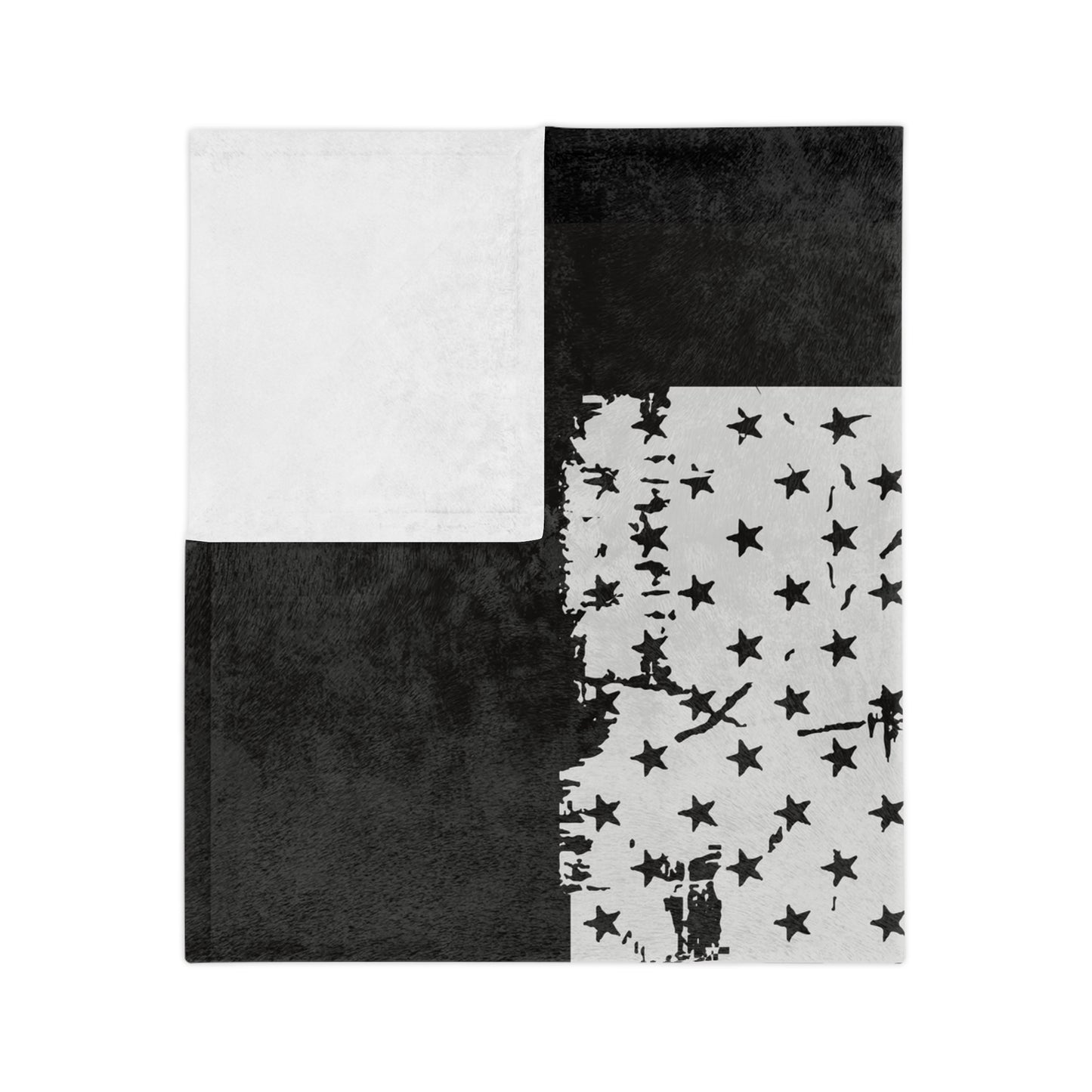 Thin Yellow Line Velveteen Microfiber Blanket