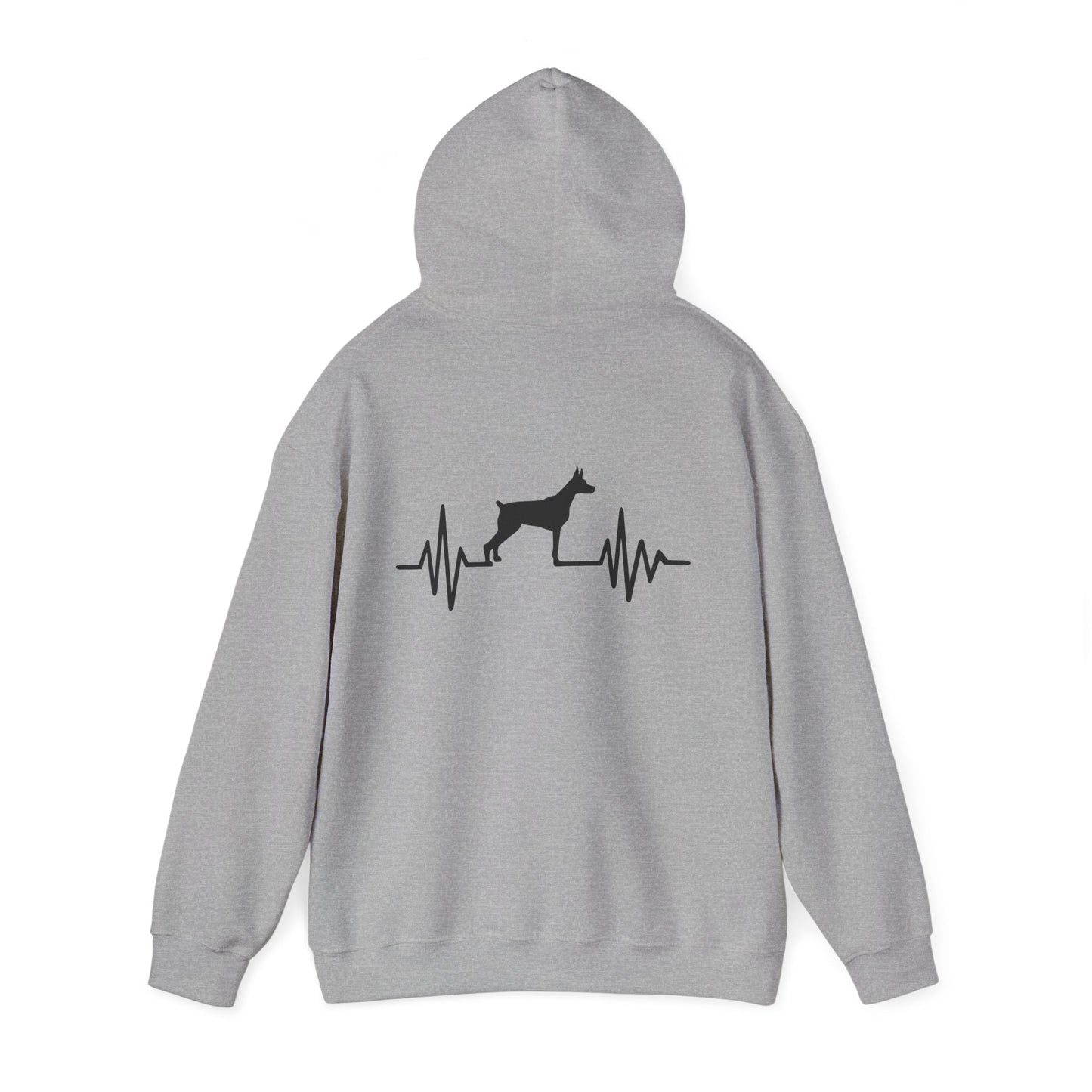 My Heart Beats For Dobermans Unisex Hoodie