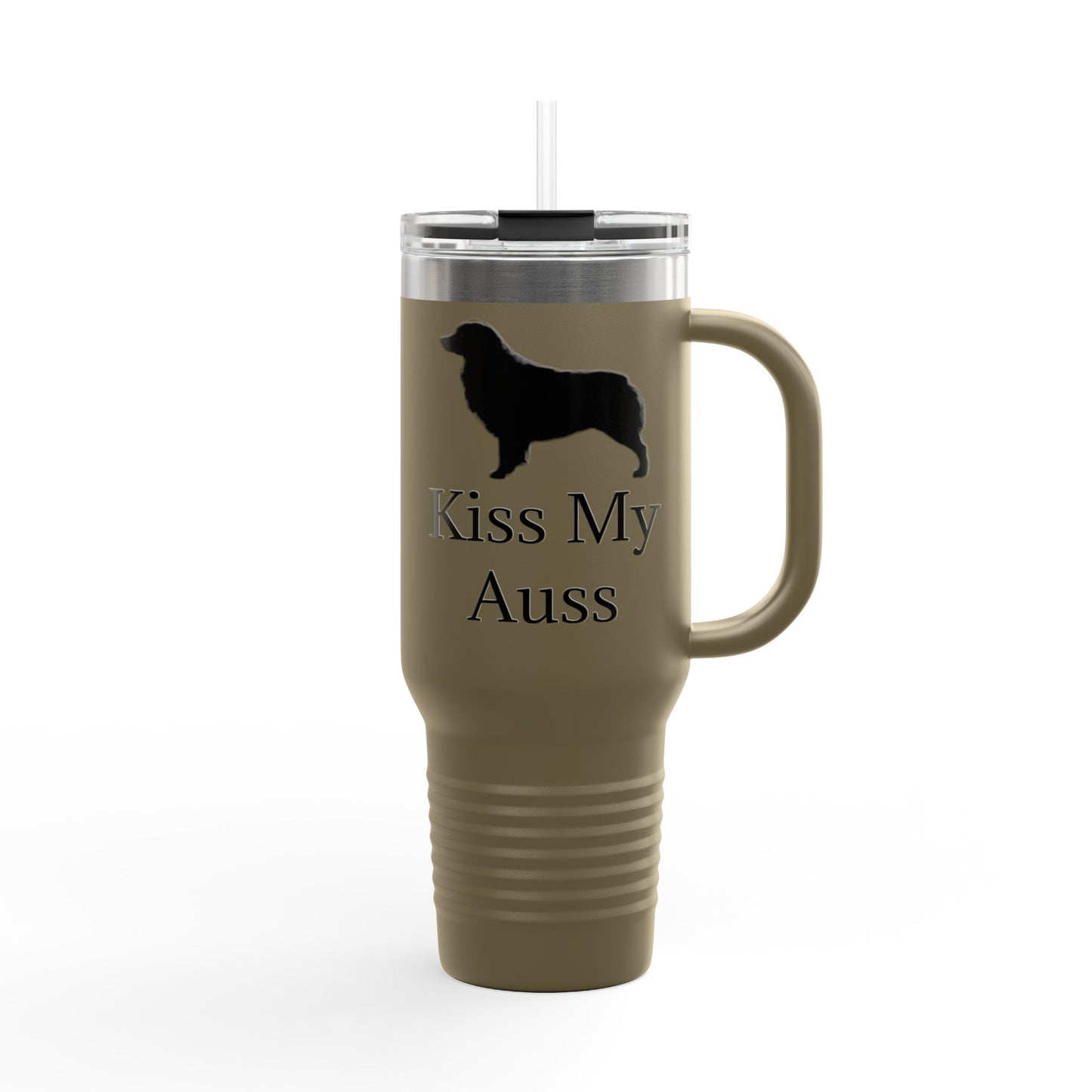 Kiss My Auss Insulated Travel Mug