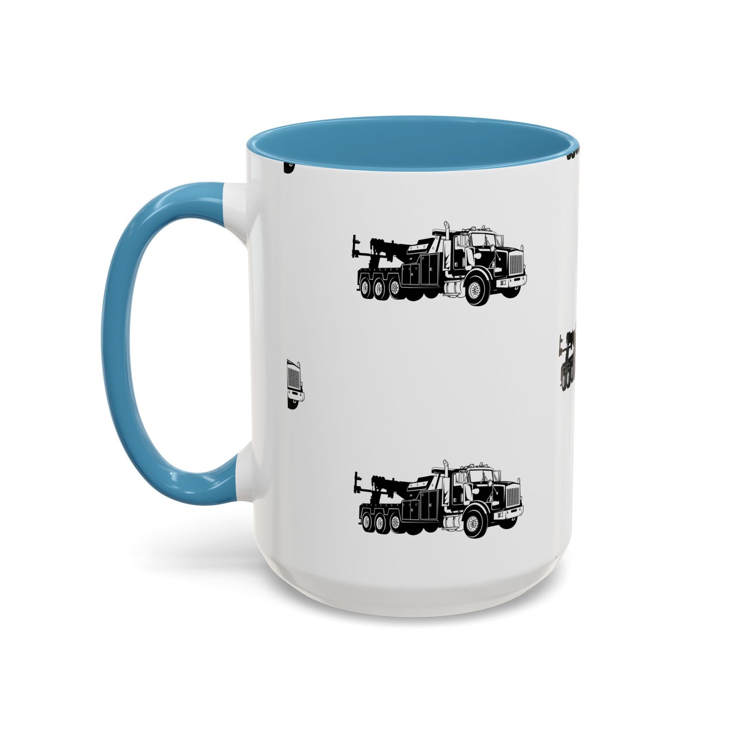 Heavy Tow Truck 2-Tone Coffee Mug