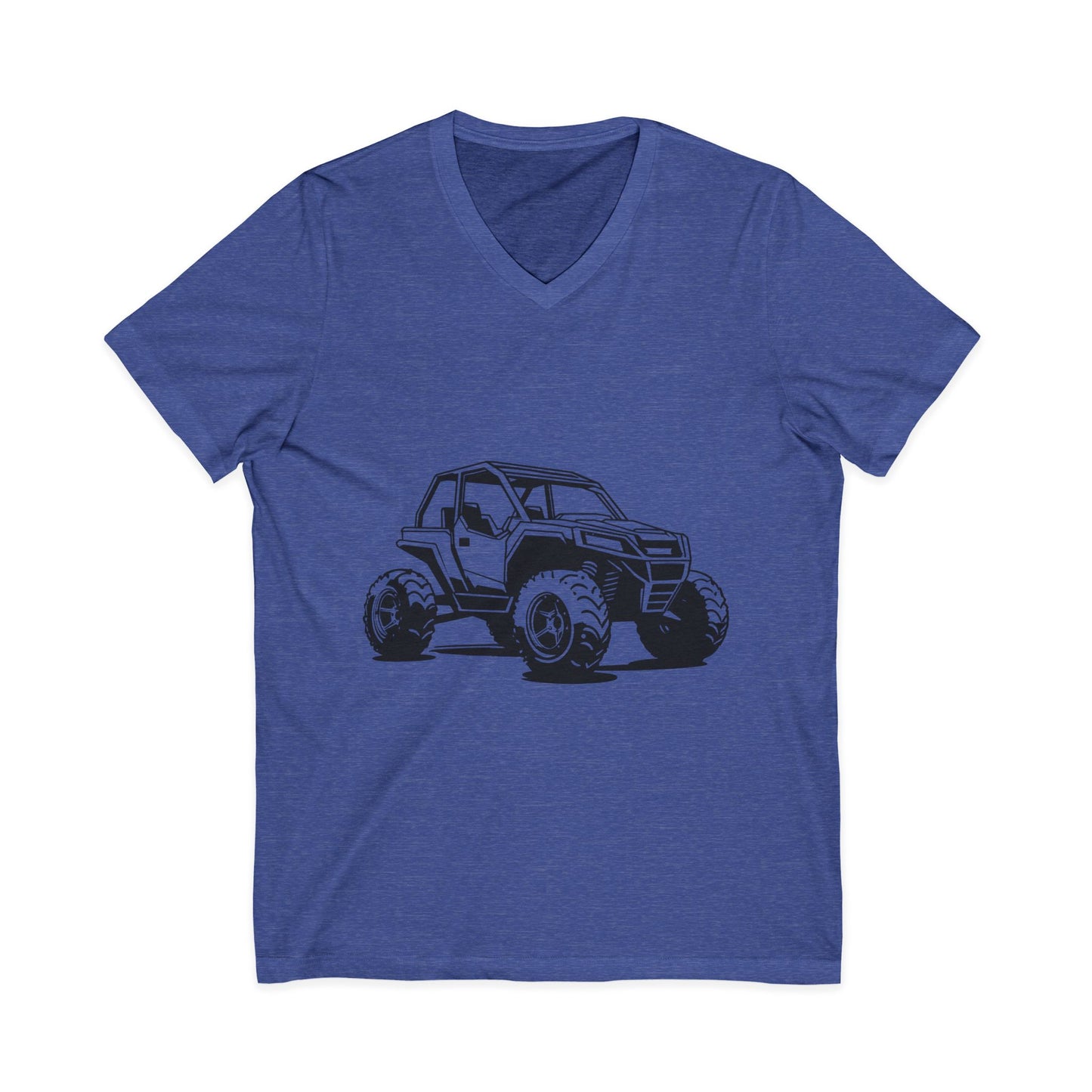 Off The Beaten Path Side By Side Unisex Short Sleeve V-Neck Tee