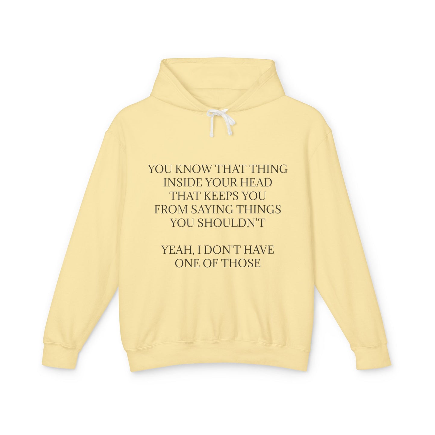 No Filter Unisex Lightweight Hoodie