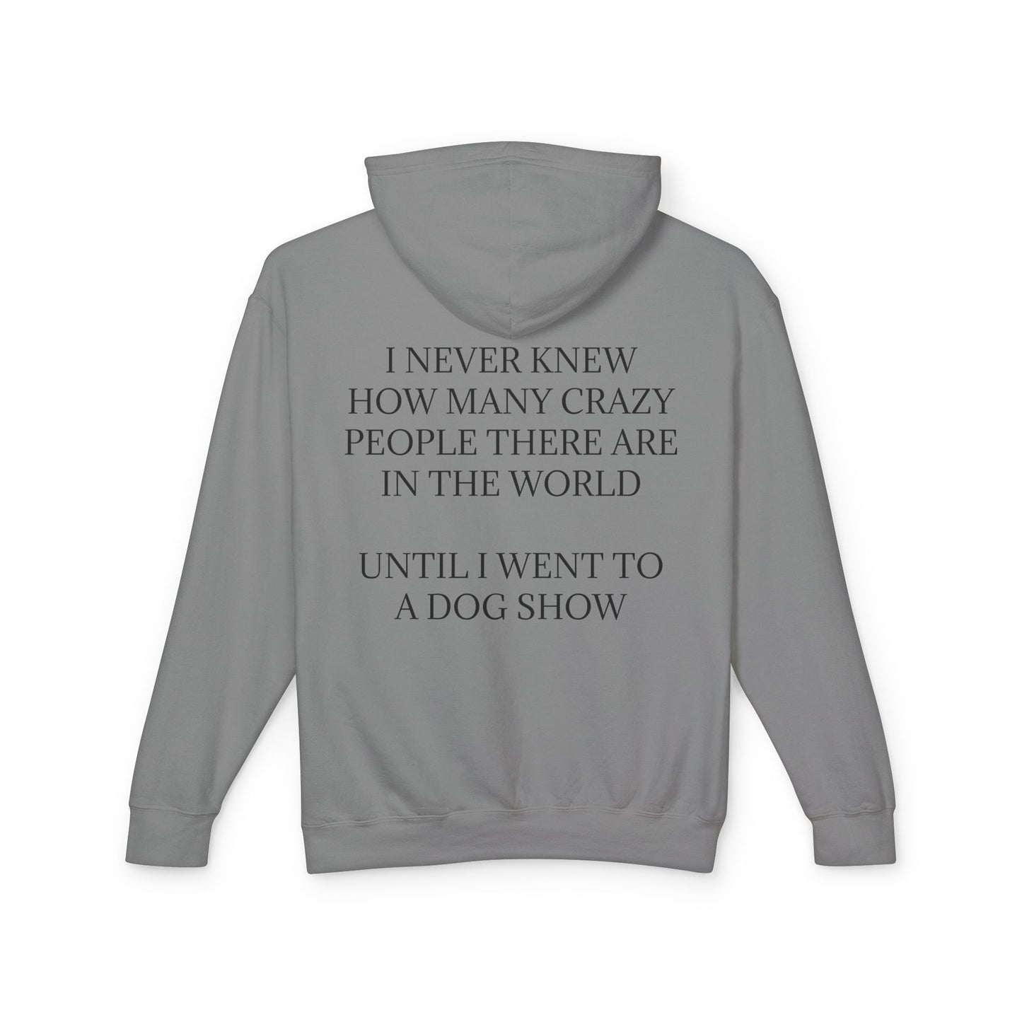 Never Knew Unisex Lightweight Hoodie