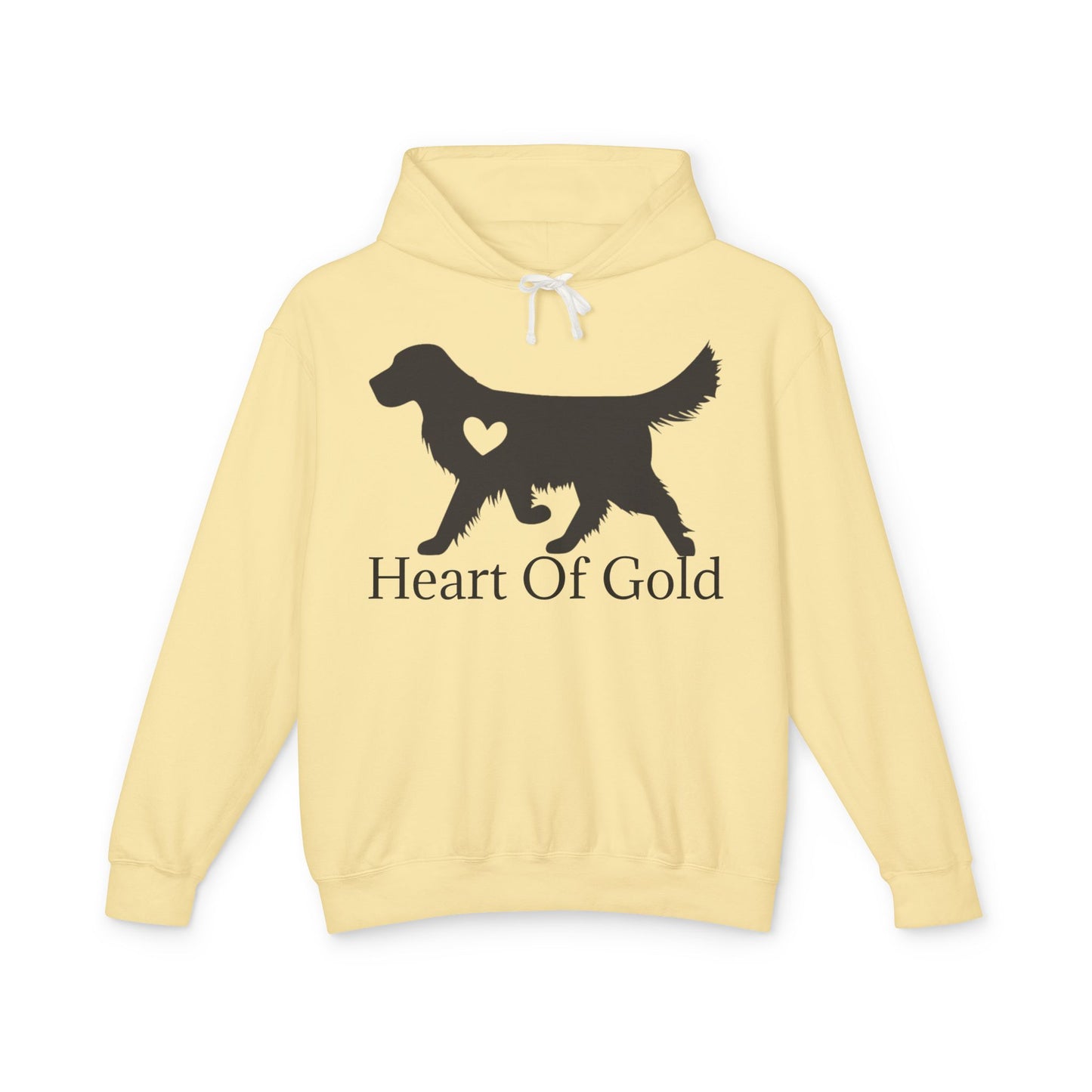 Heart Of Gold Unisex Lightweight Hoodie