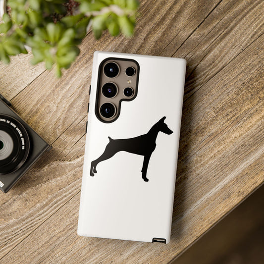 Doberman Silhouette Samsung Case