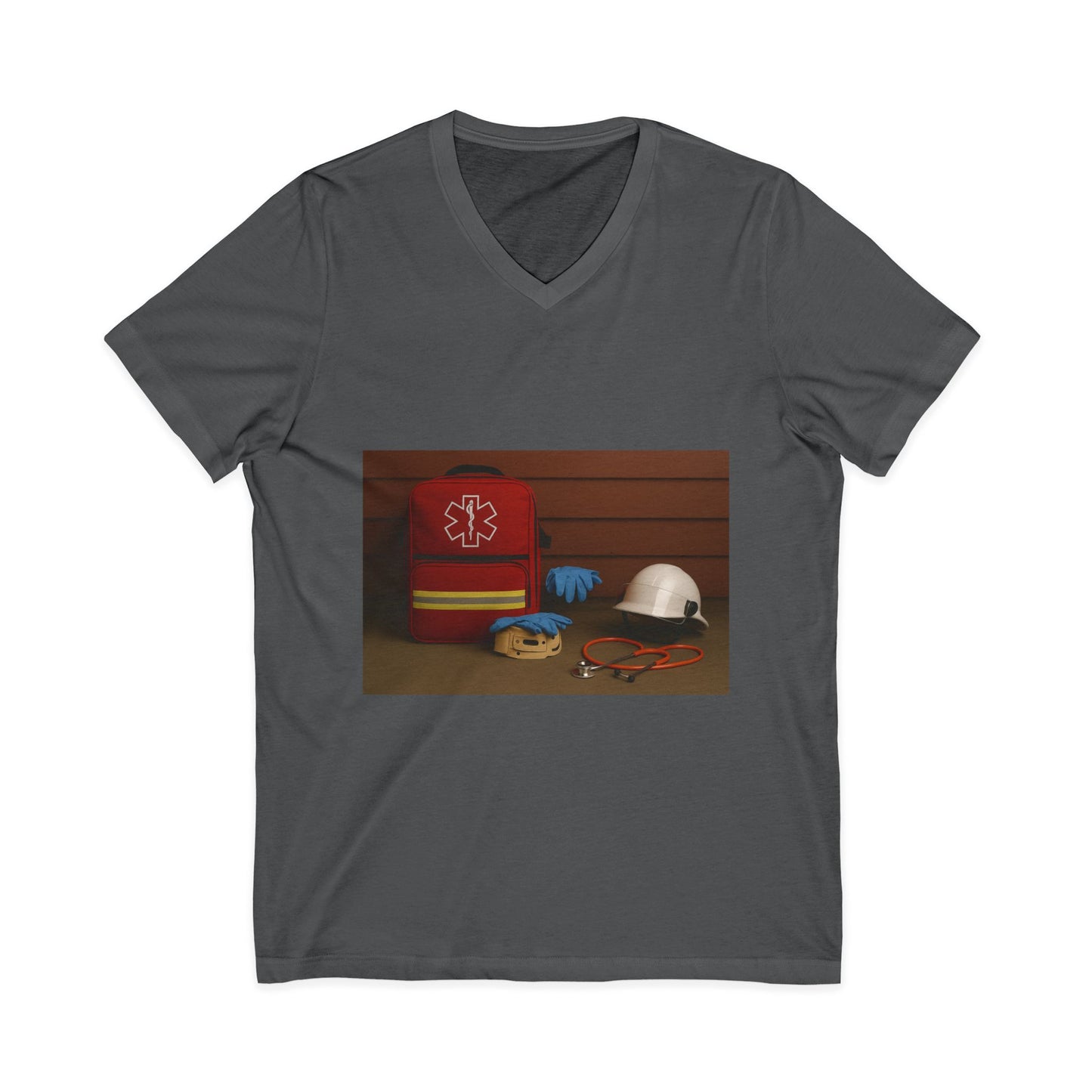 EMS Appreciation Unisex Short Sleeve V-Neck Tee