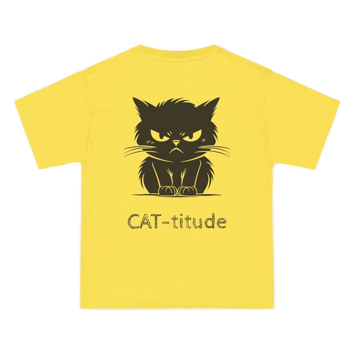 CAT-titude Men's Short-Sleeve Crewneck Tee