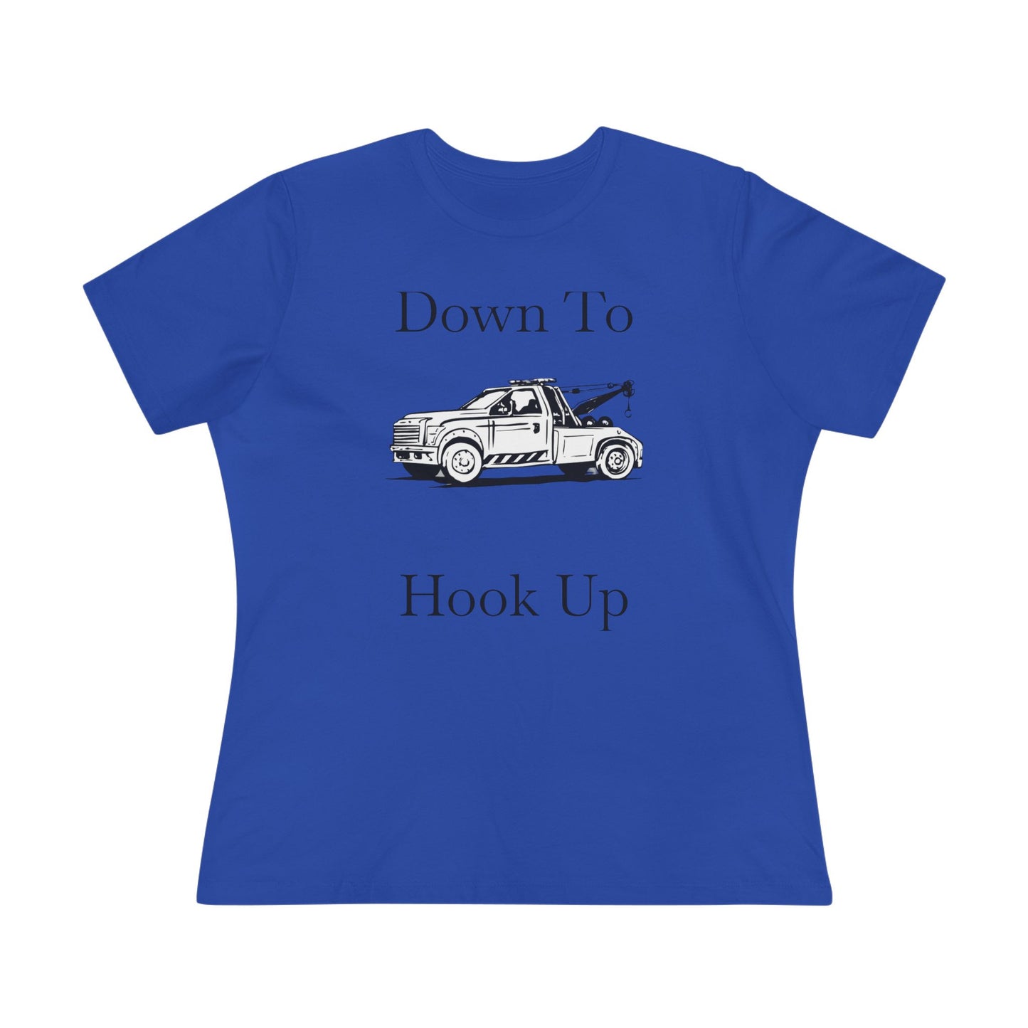 Down To Hook Up Women's Short Sleeve Crewneck Tee