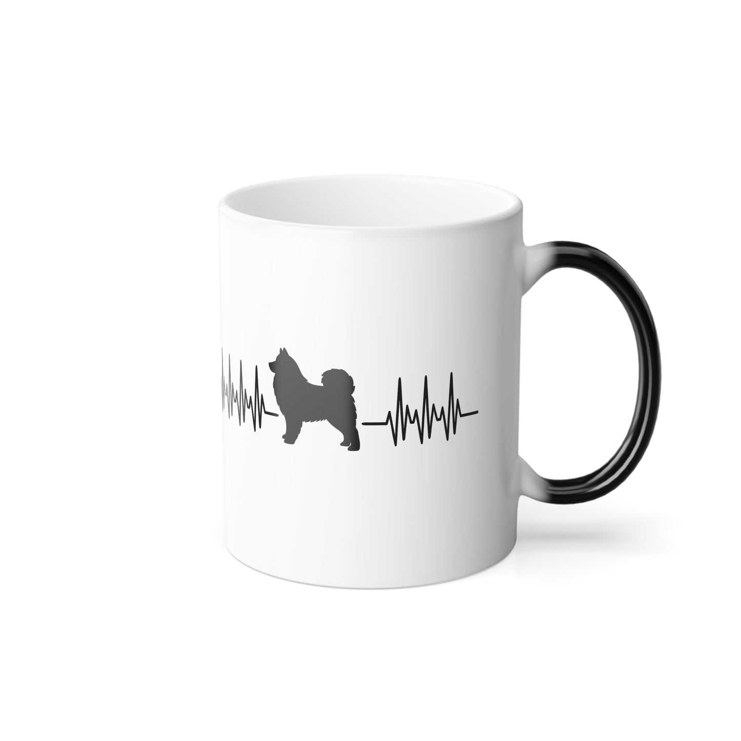 My Heart Beats For Samoyeds Color Changing Mug