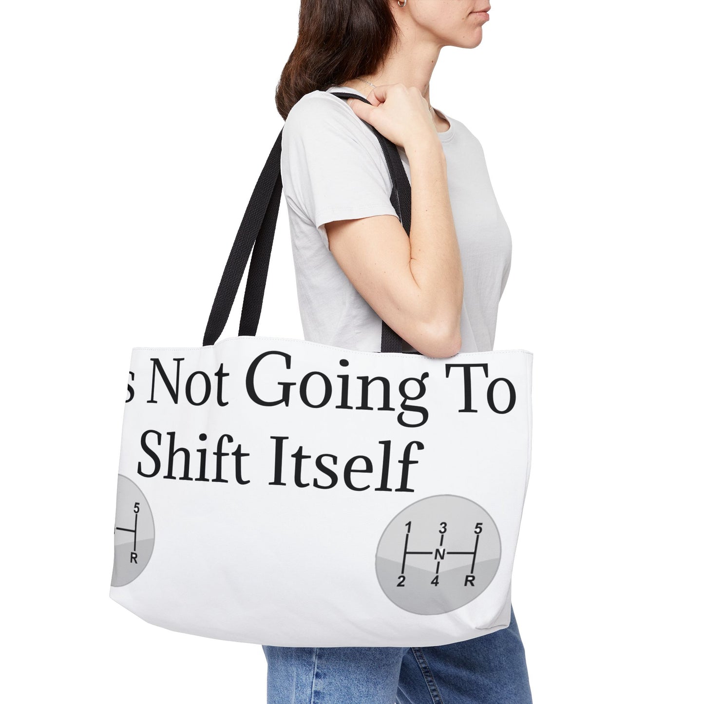 Shift Itself Weekender Tote Bag