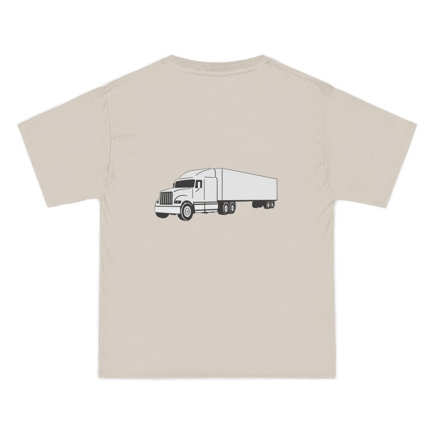 Semi Truck Men's Short-Sleeve Crewneck Tee