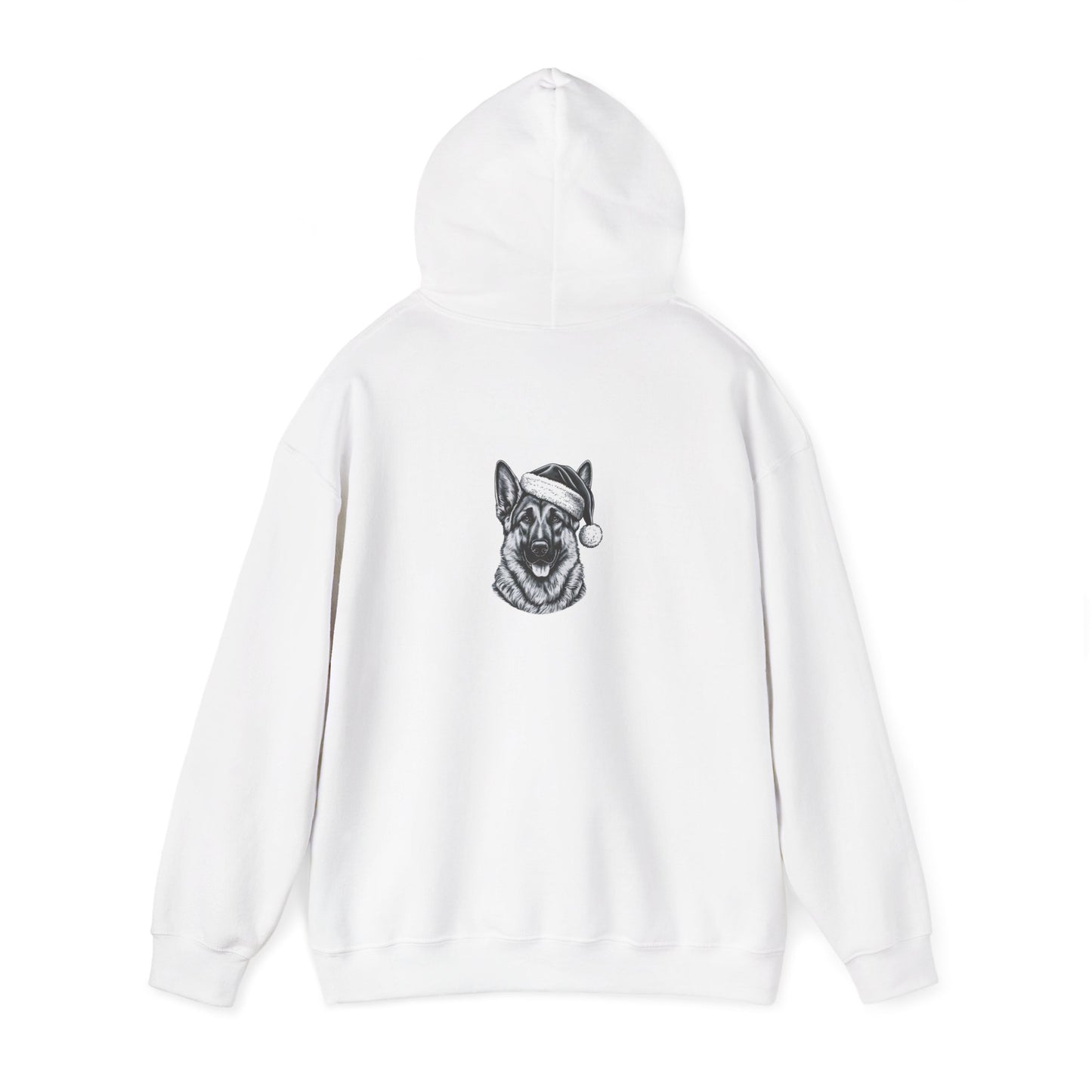 Santa Paws German Shepherd Unisex Hoodie