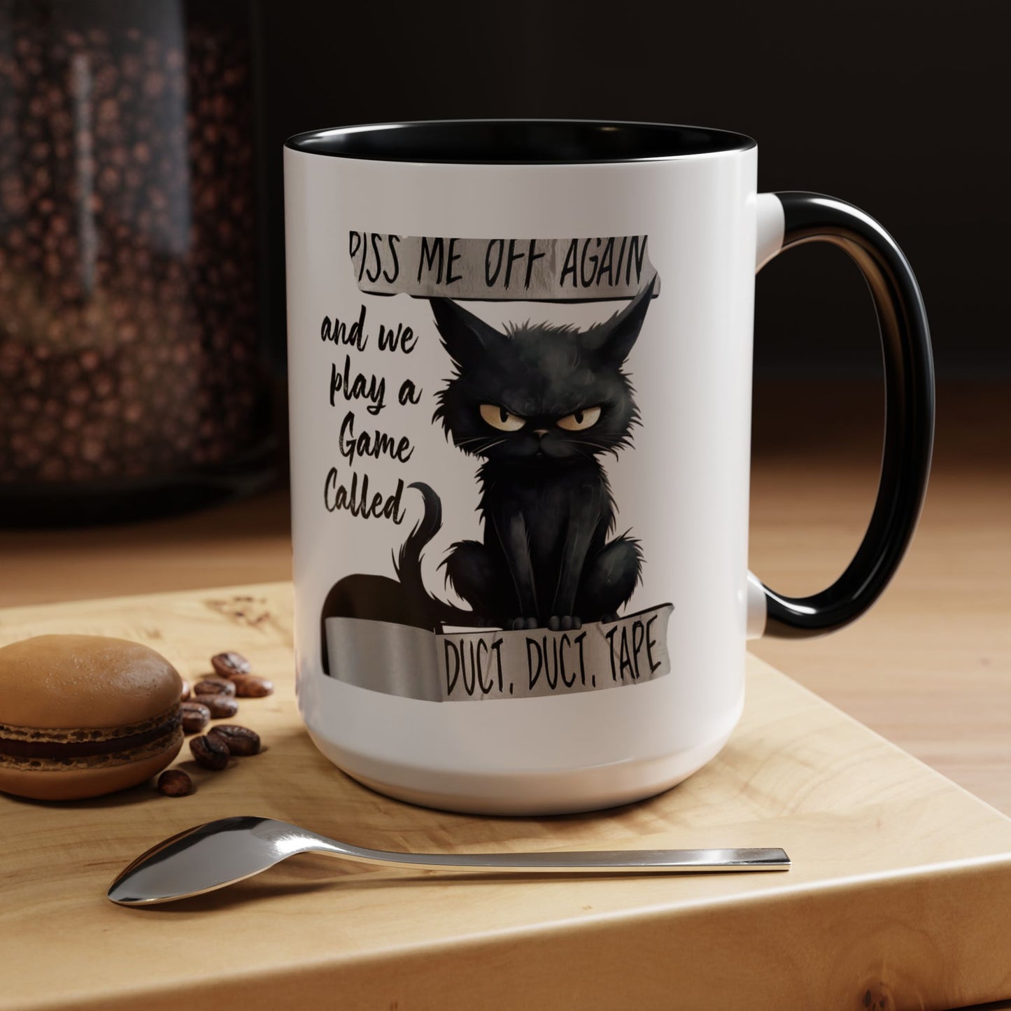 Duct, Duct, Tape 2-Tone Coffee Mug