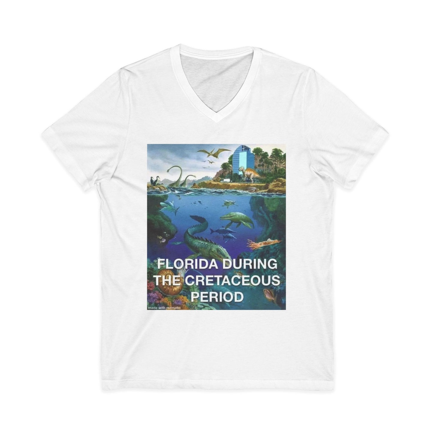 I-4 Eyesore Unisex Short Sleeve V-Neck Tee