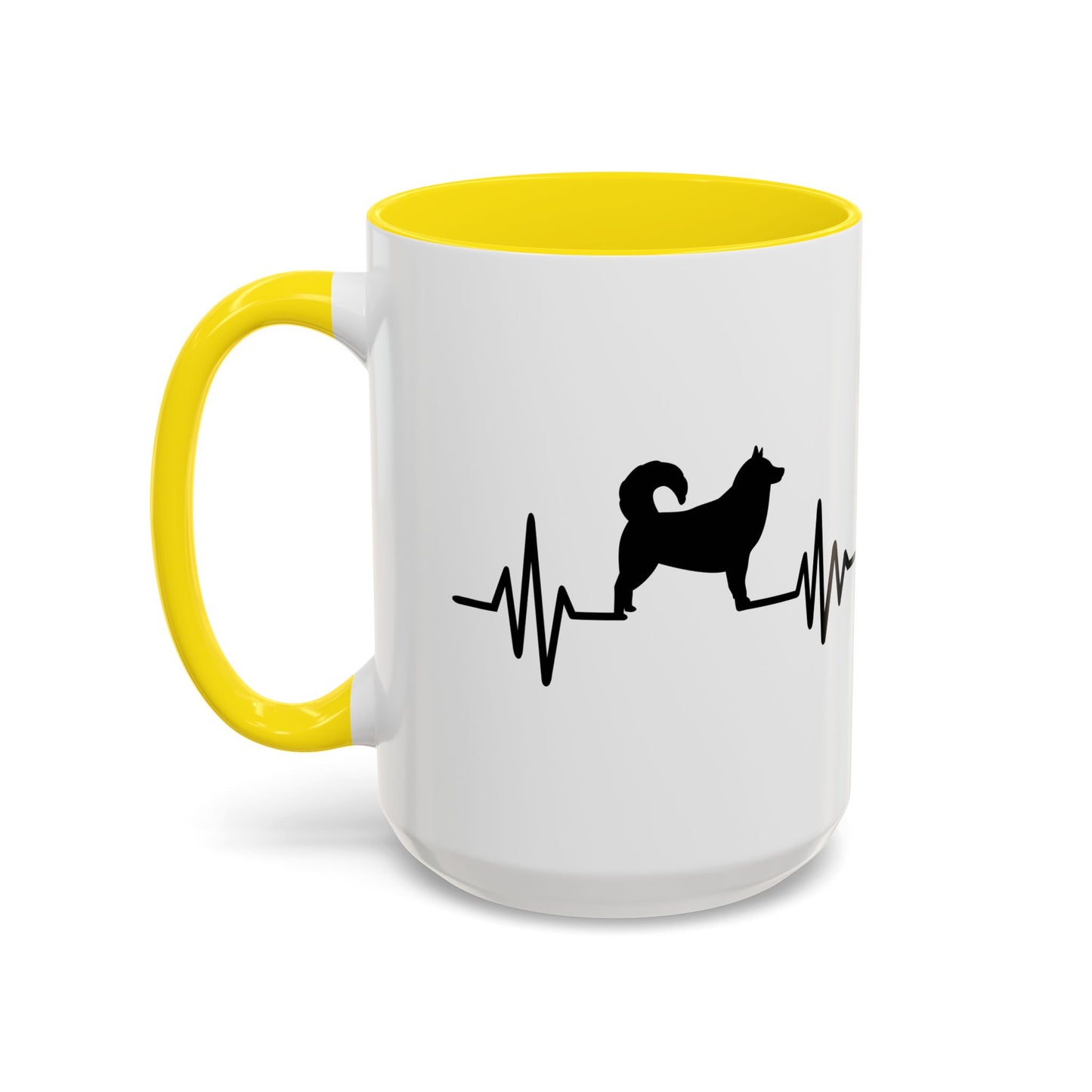 My Heart Beats For Malamutes 2-Tone Coffee Mug