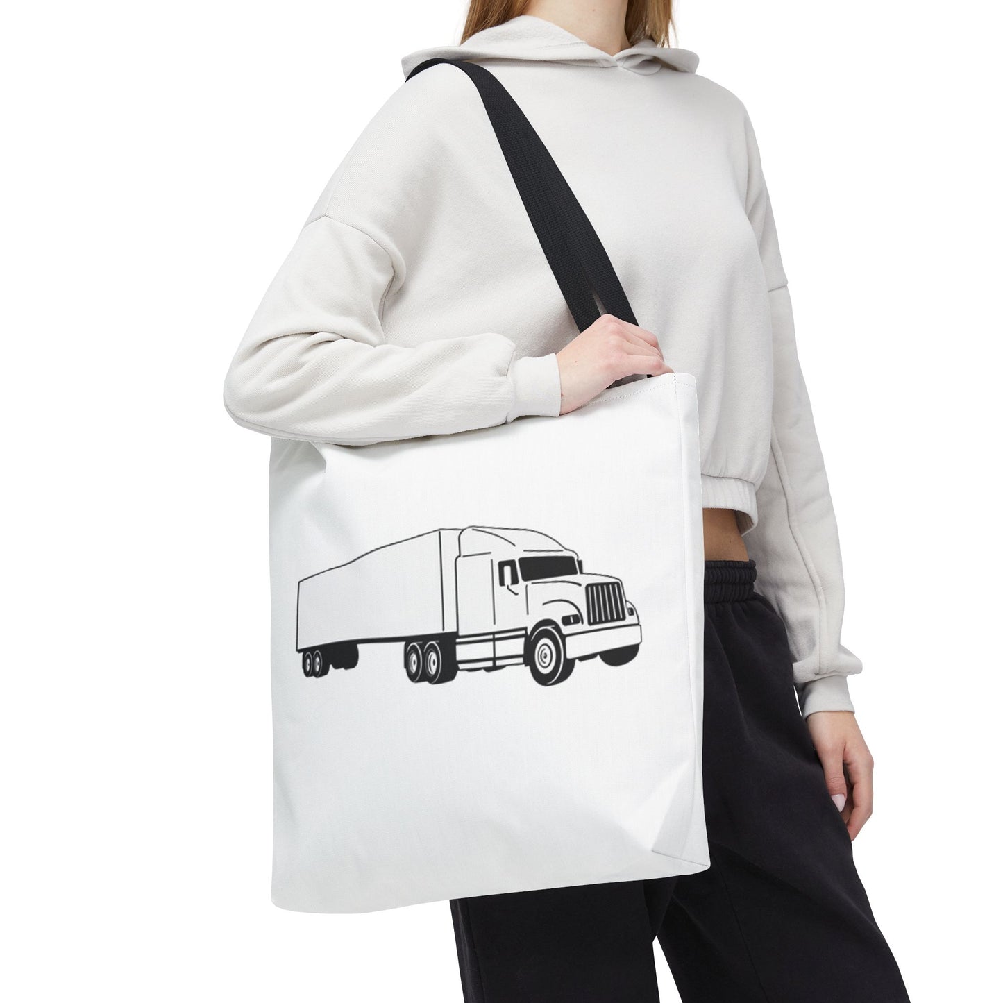 Semi Truck Tote Bag