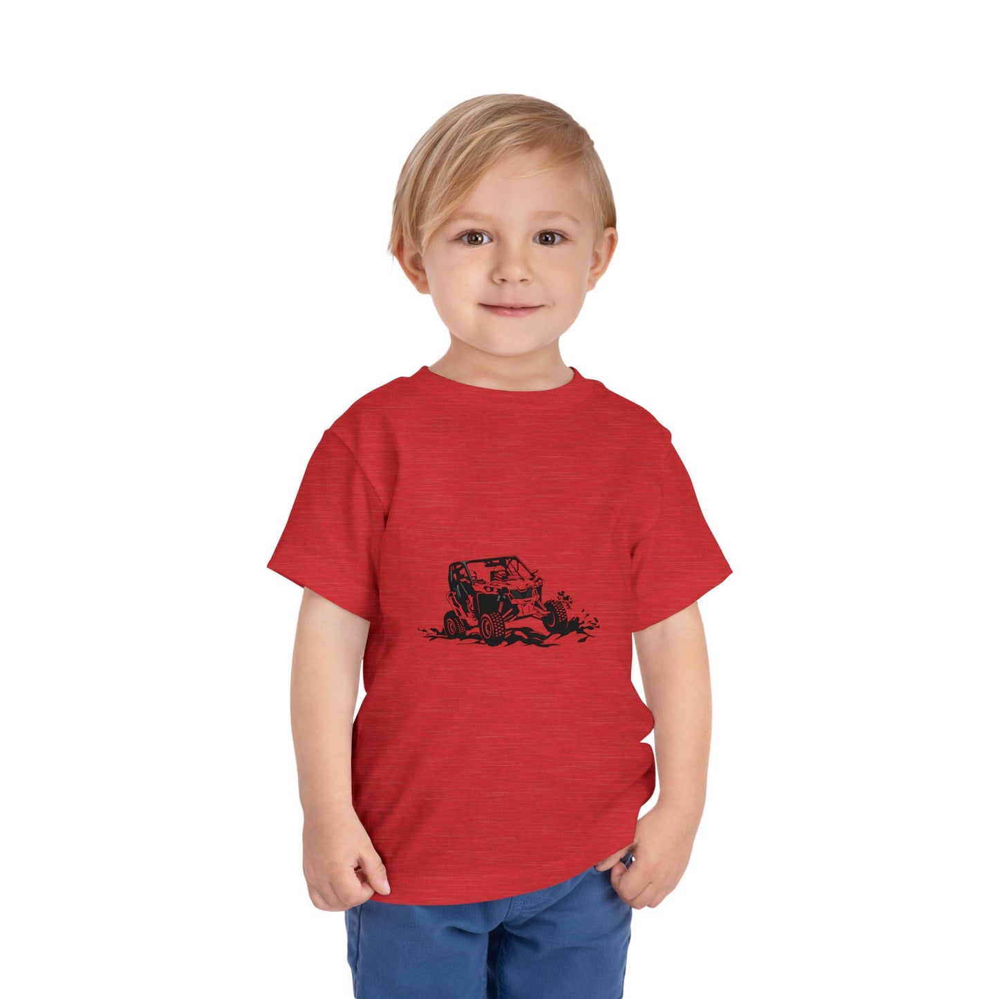 Slingin' Mud Side By Side Toddler Unisex Short Sleeve Crewneck Tee