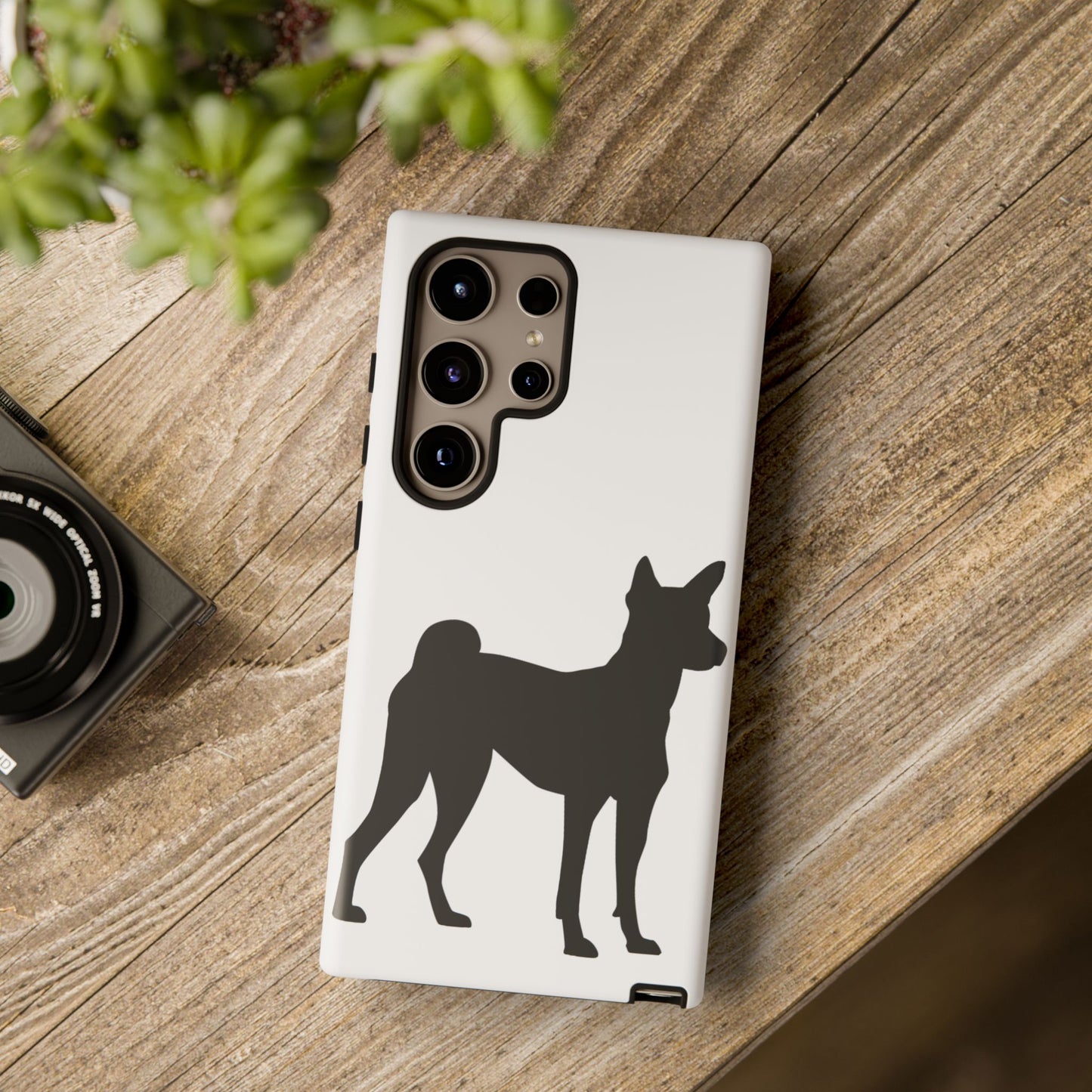 Basenji Silhouette Samsung Case