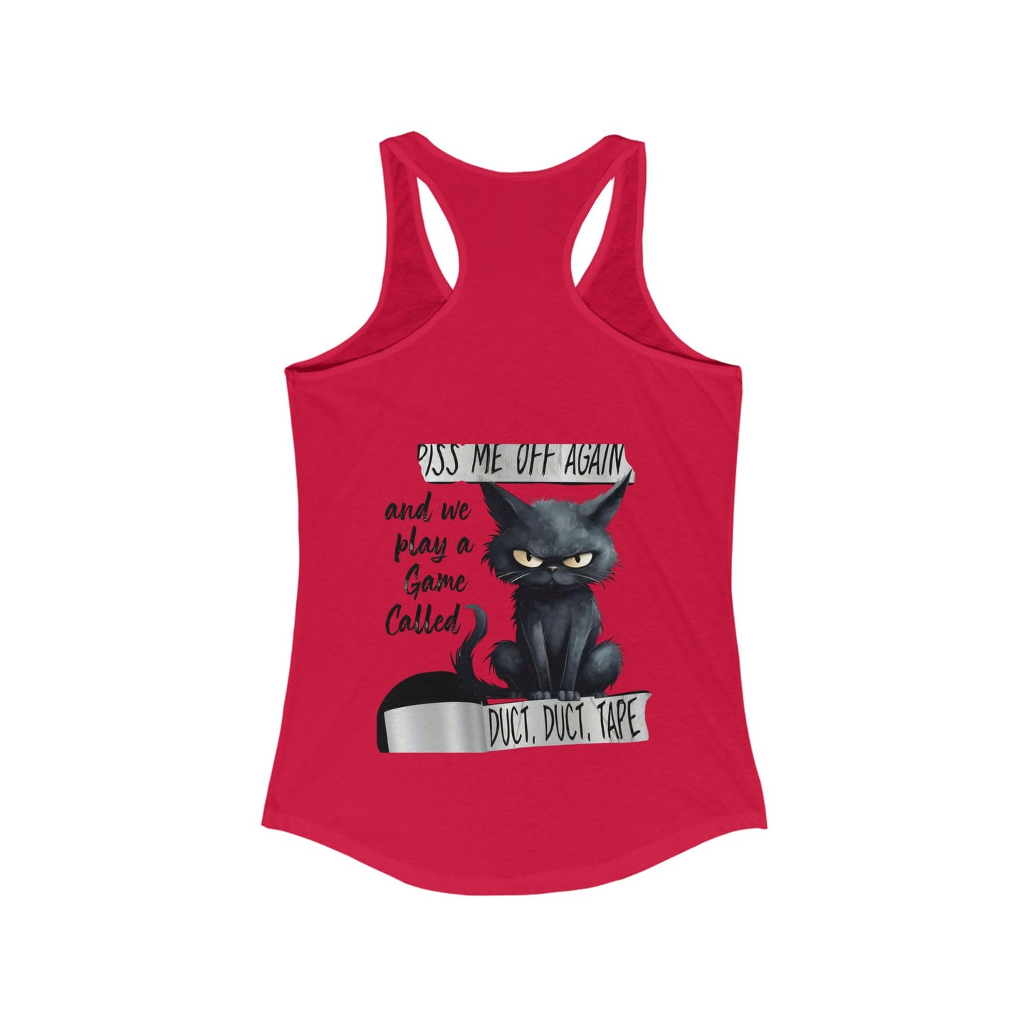 Duct, Duct, Tape Women's Racerback Tank