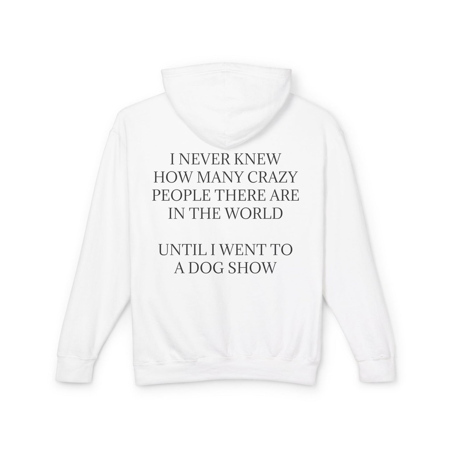 Never Knew Unisex Lightweight Hoodie