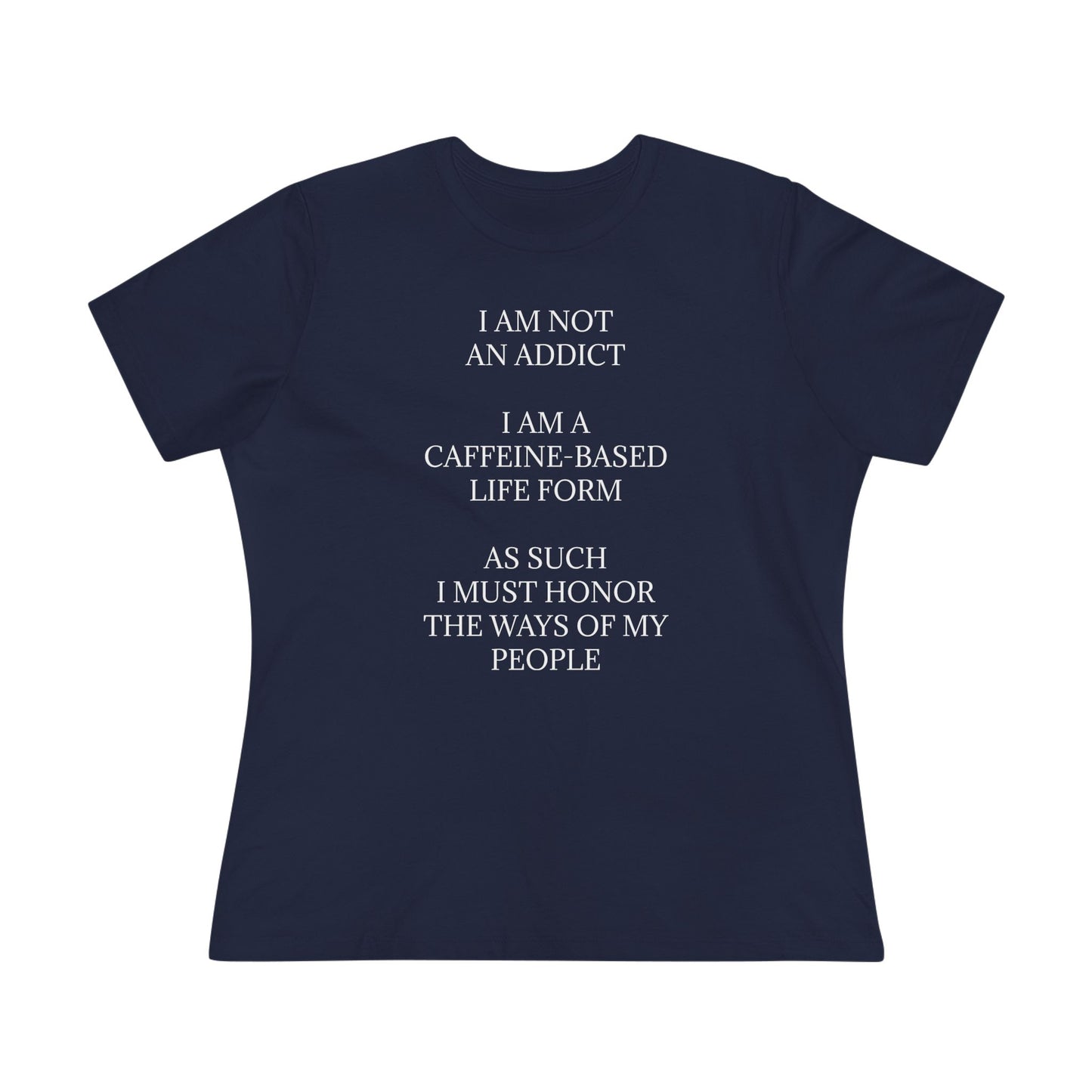 Not An Addict Women's Short Sleeve Crewneck Tee