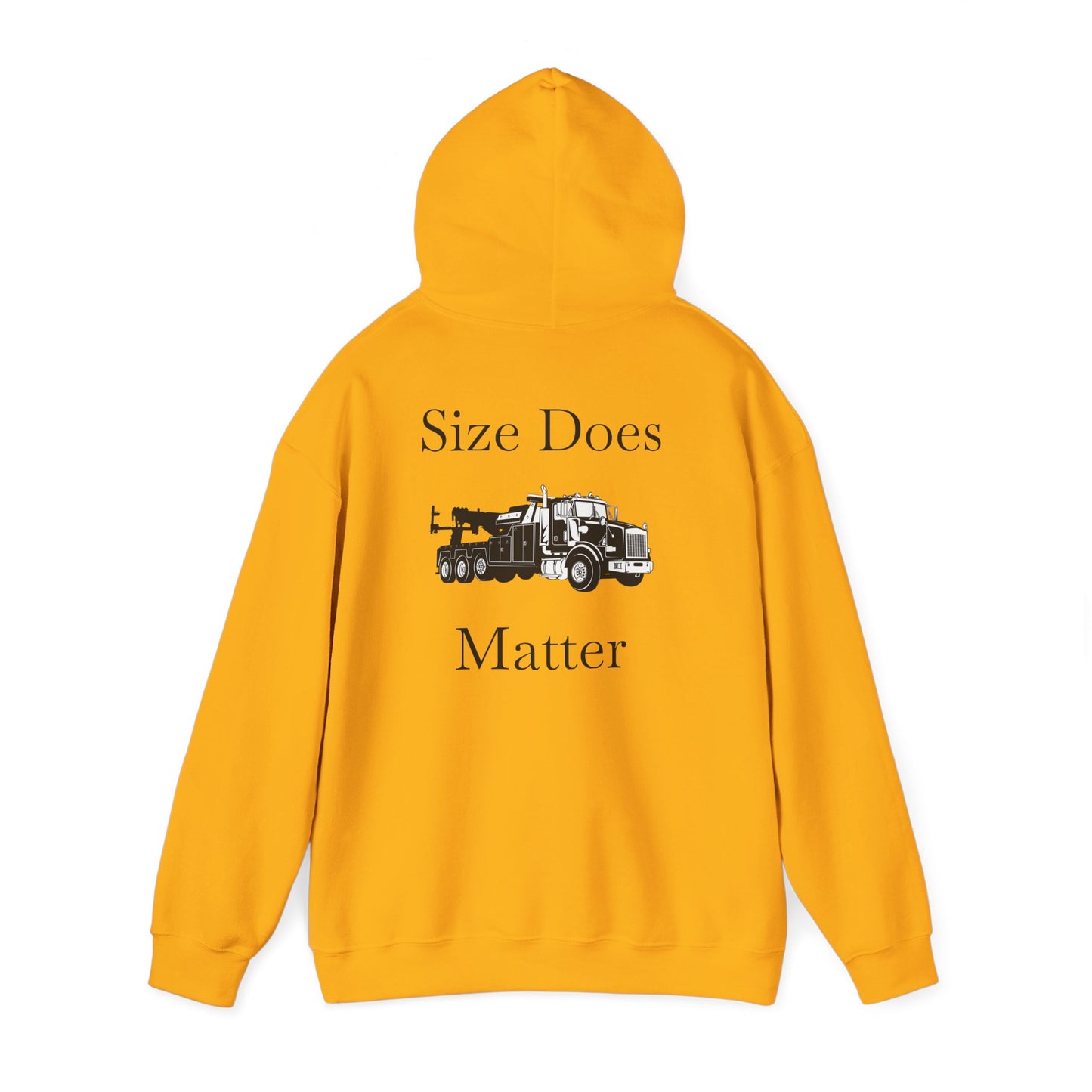 Size Does Matter Unisex Hoodie
