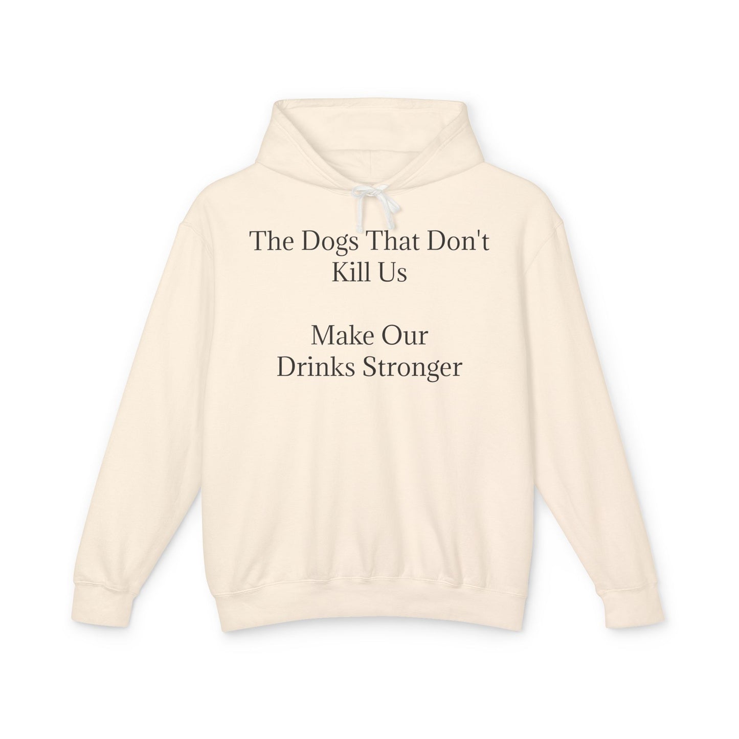 Drinks Stronger Unisex Lightweight Hoodie