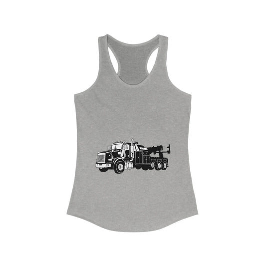 Heavy Tow Truck Women's Racerback Tank