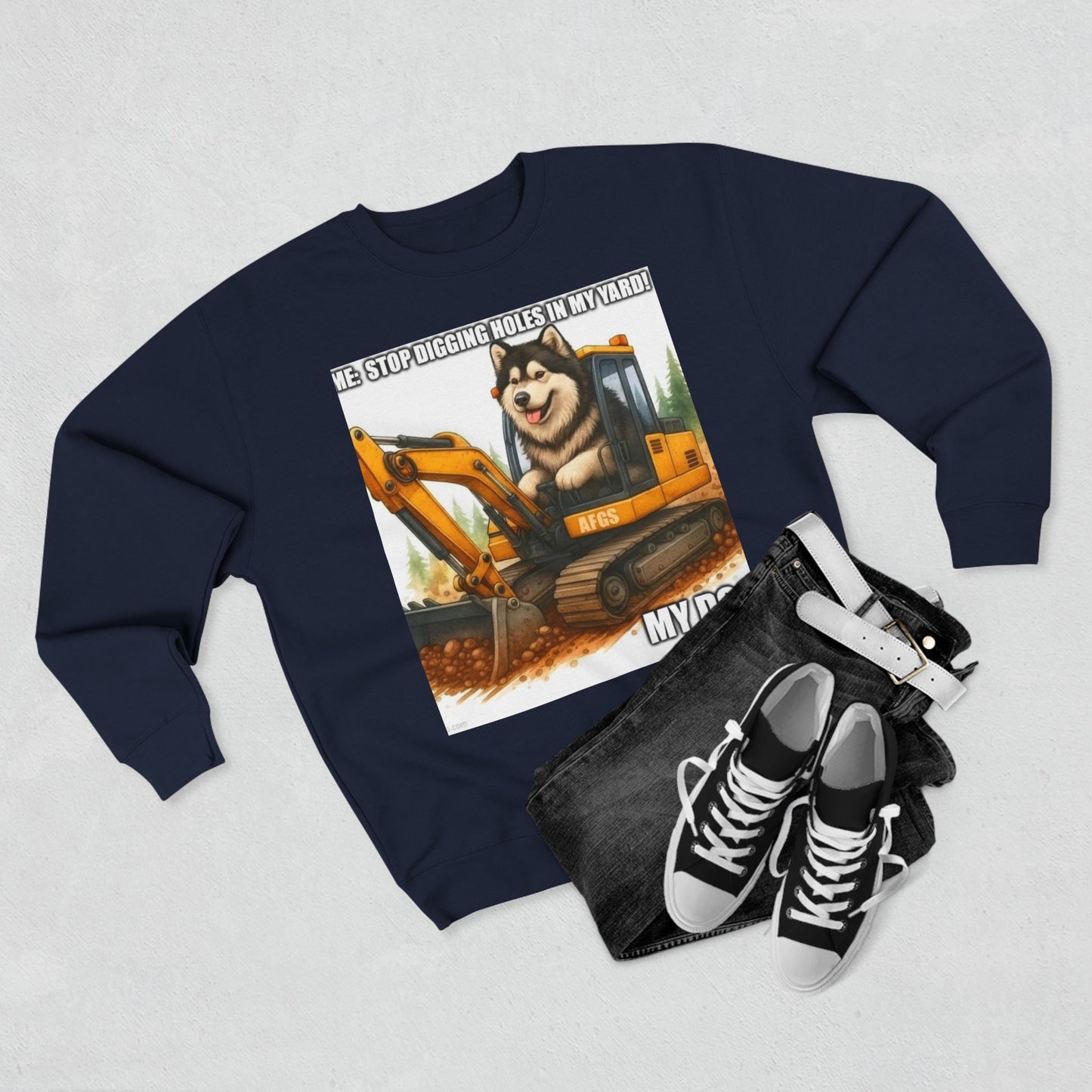 Digmaster 2000 Unisex Crewneck Sweatshirt