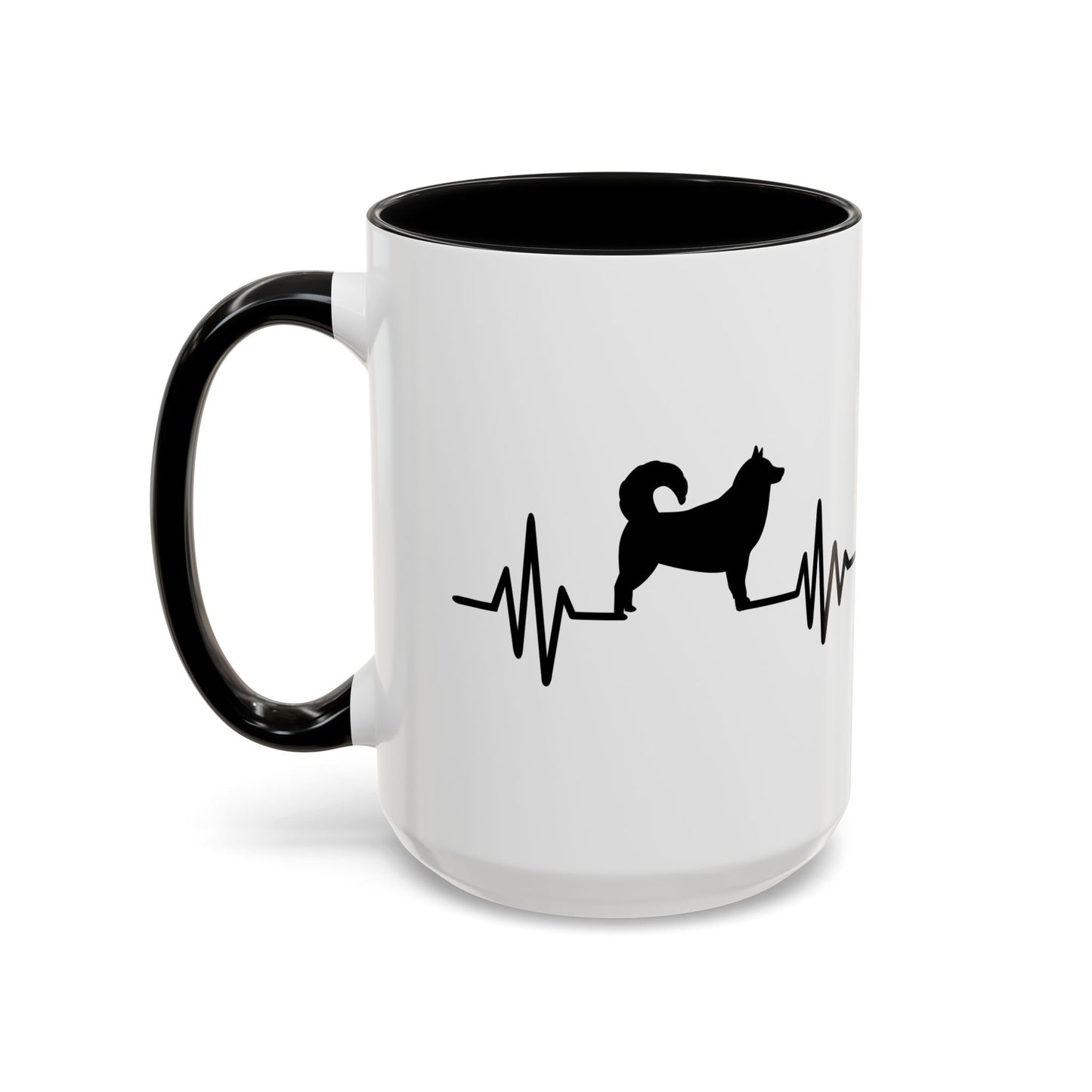 My Heart Beats For Malamutes 2-Tone Coffee Mug