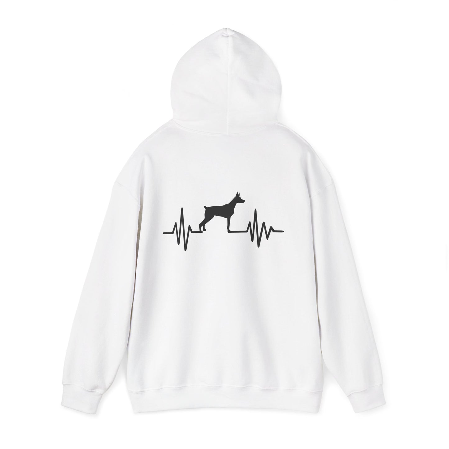 My Heart Beats For Dobermans Unisex Hoodie