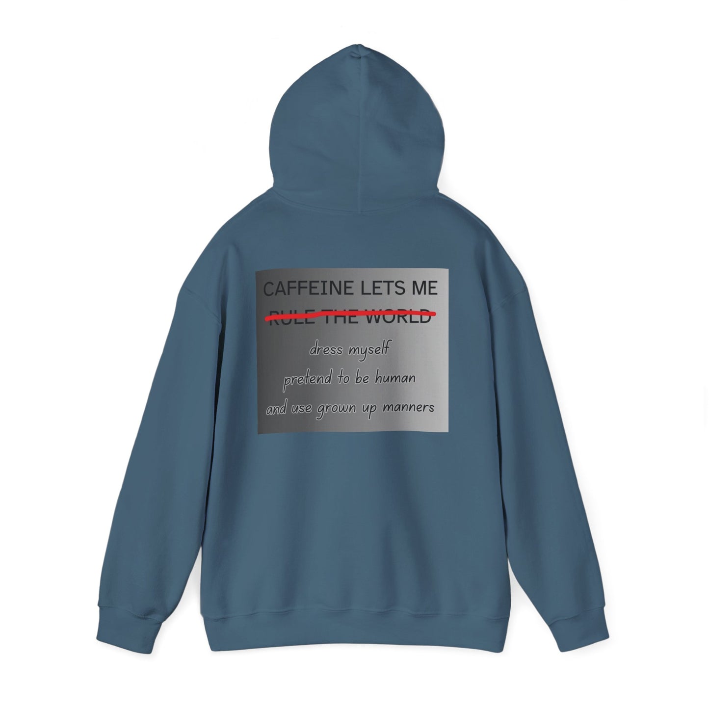 Caffeine Lets Me Unisex Hoodie