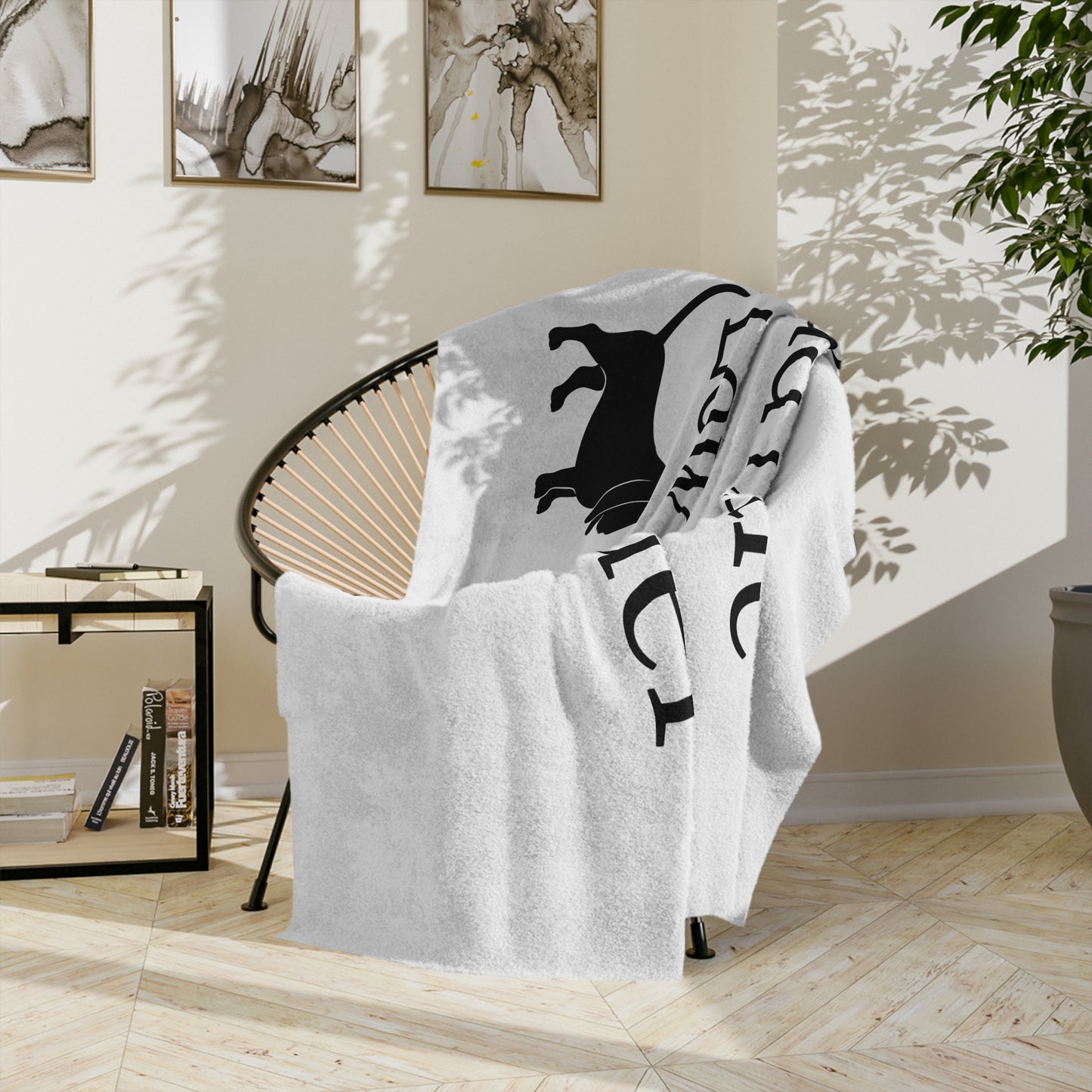 Sad Little Low Rider Velveteen Microfiber Blanket