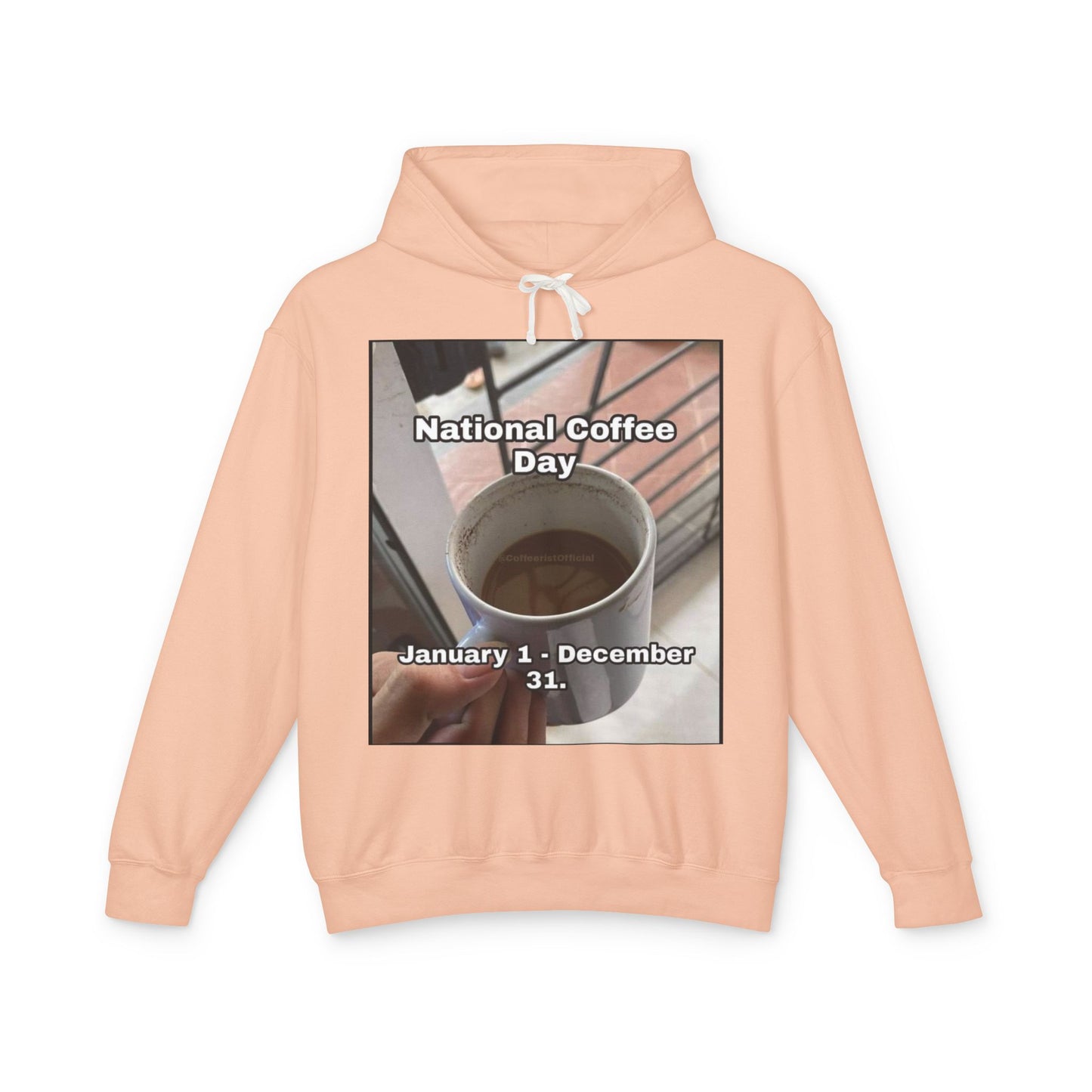 National Coffee Day Unisex Lightweight Hoodie