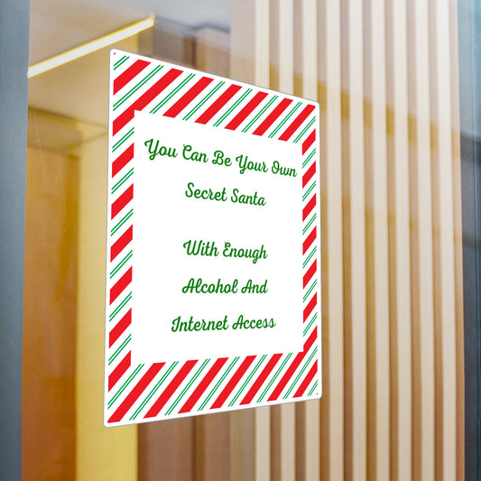 Your Own Secret Santa Vinyl Decal
