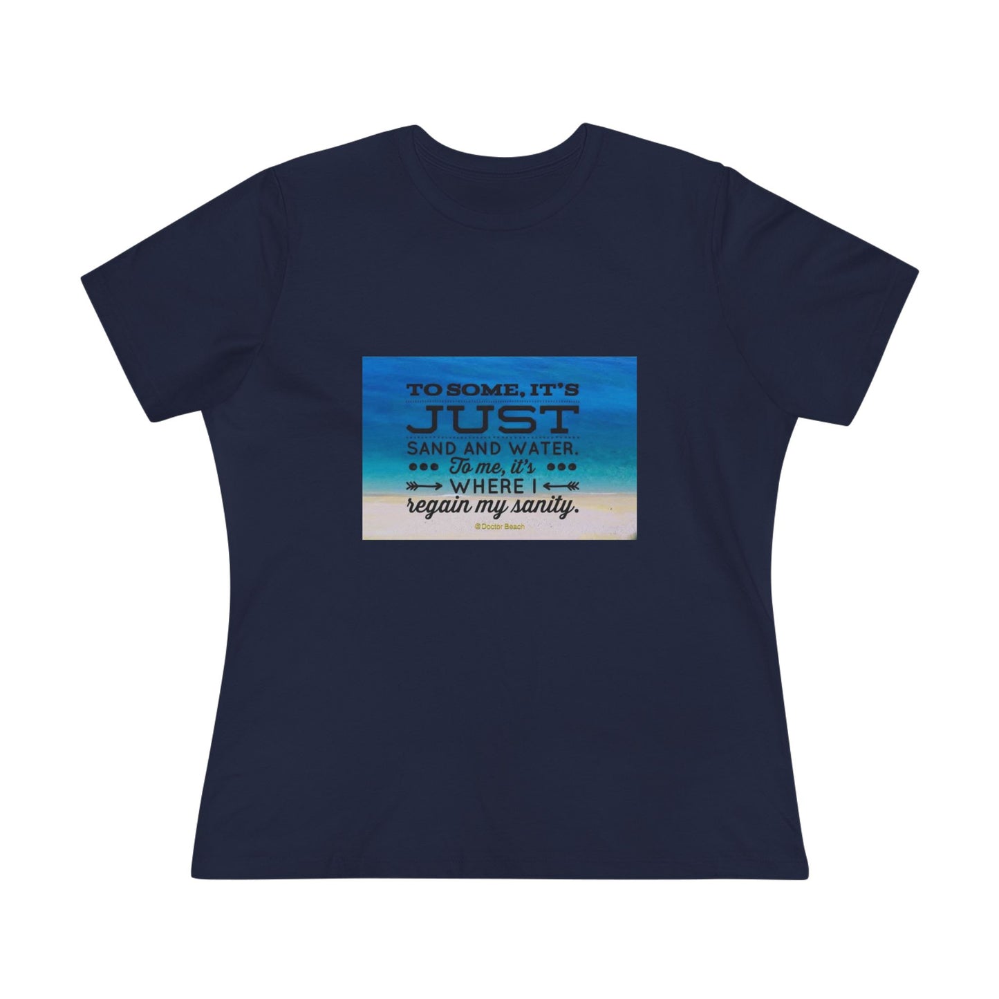 Dr. Beach Women's Short Sleeve Crewneck Tee