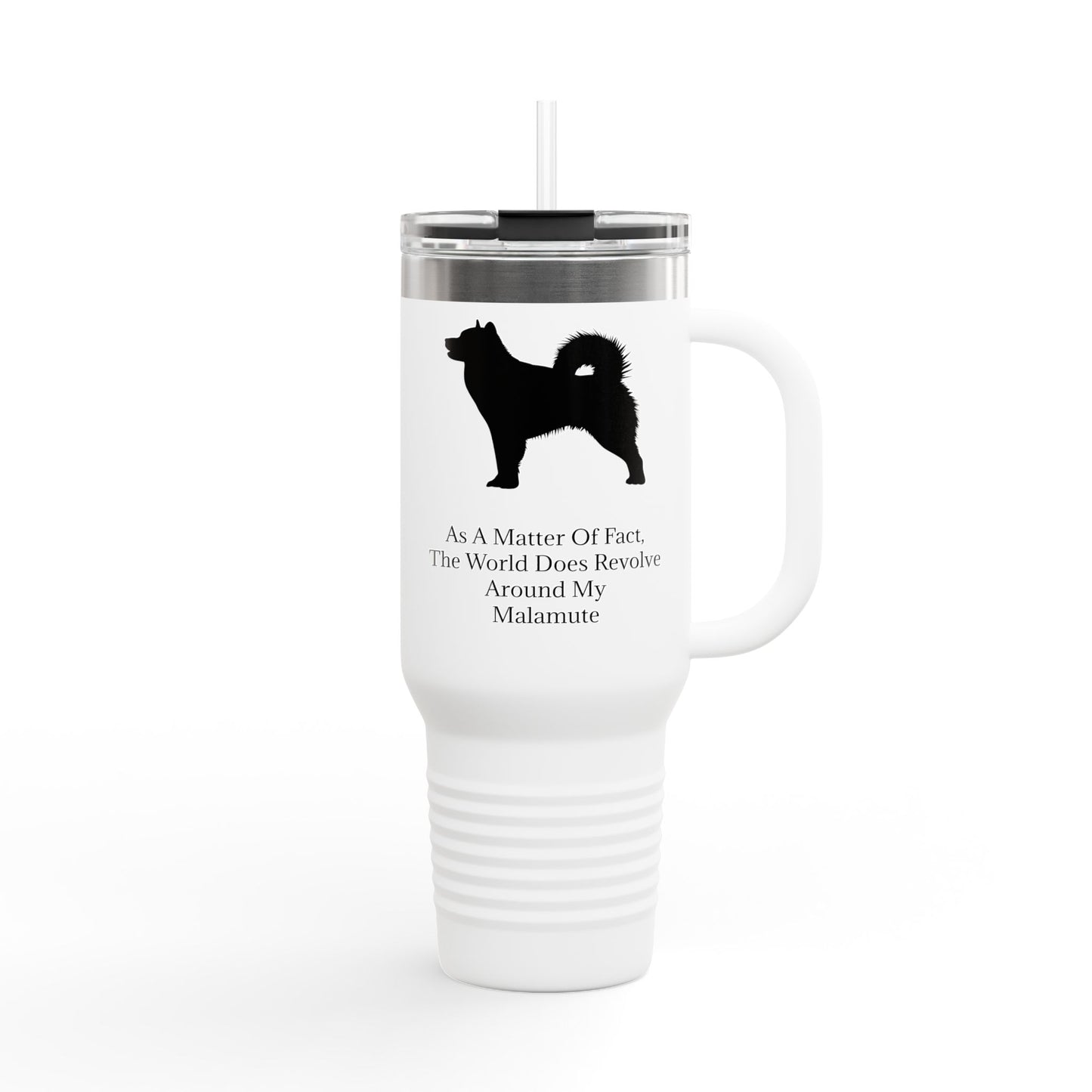 Matter Of Fact Malamute Insulated Travel Mug