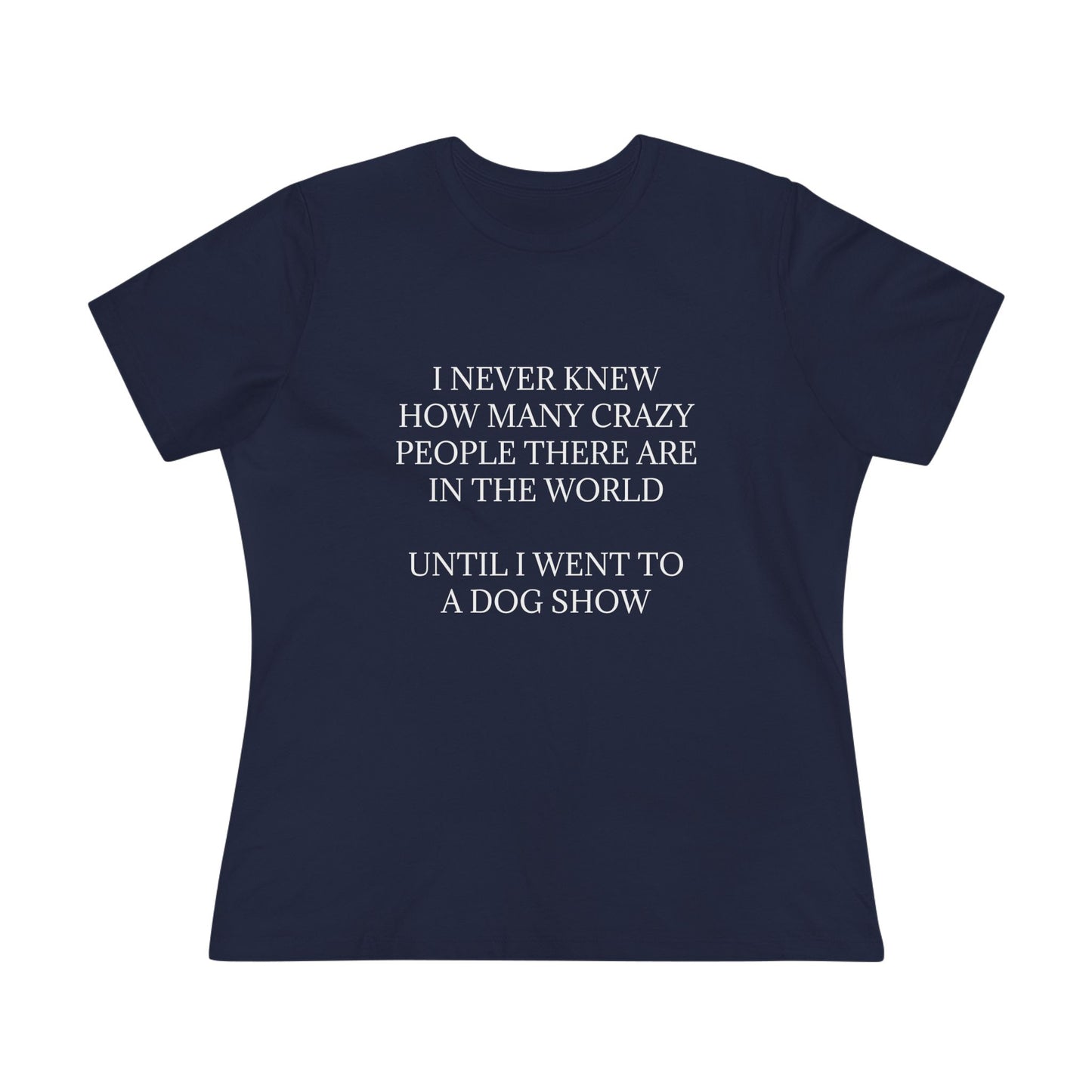 Never Knew Women's Short Sleeve Crewneck Tee