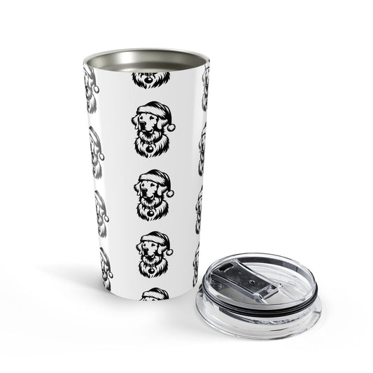 Santa Paws Golden Tumbler