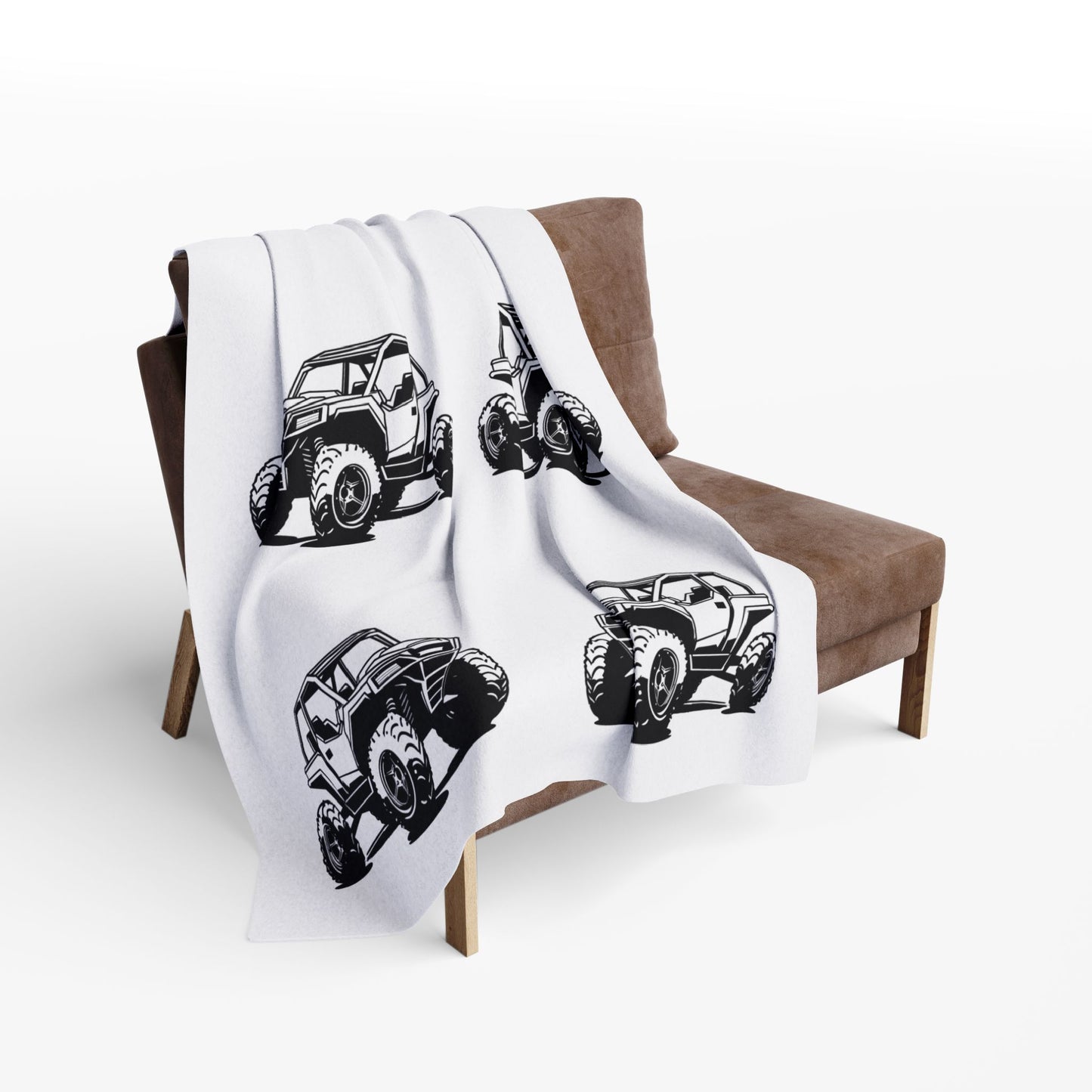 Off The Beaten Path Side By Side Arctic Fleece Blanket