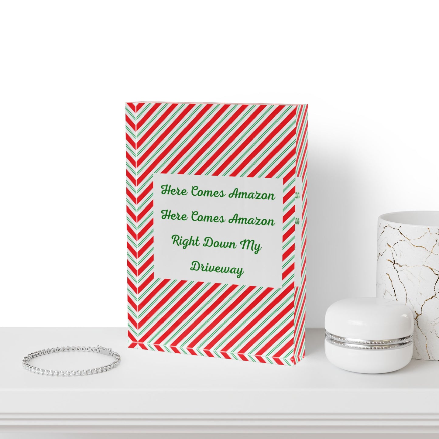 Here Comes Amazon Acrylic Photo Block